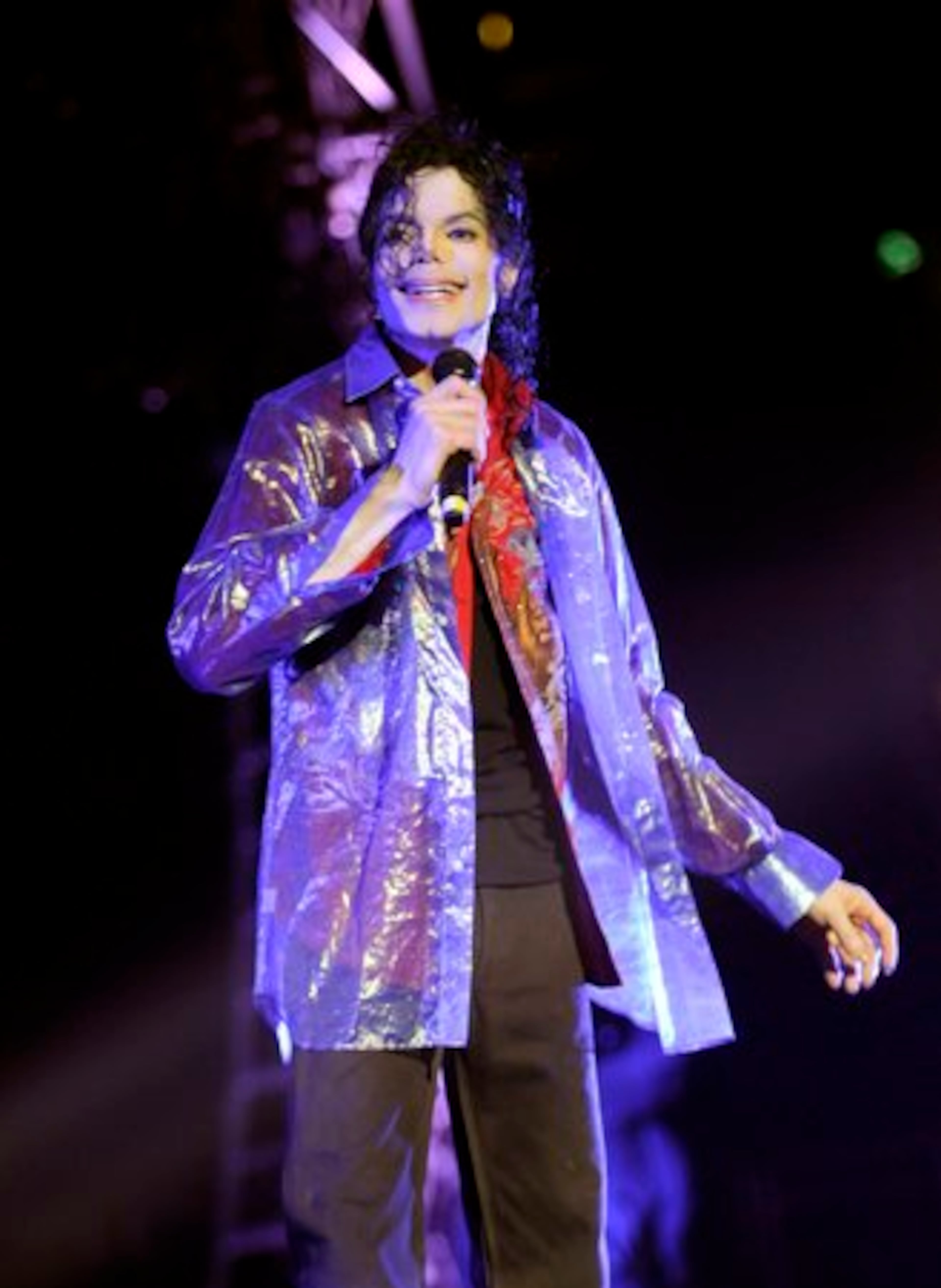 Two days before his death, Michael Jackson rehearses at the Staples Center in Los Angeles on Tuesday, June 23. Jackson was scheduled to begin a 50-concert show called "This is It" in London beginning July 13.