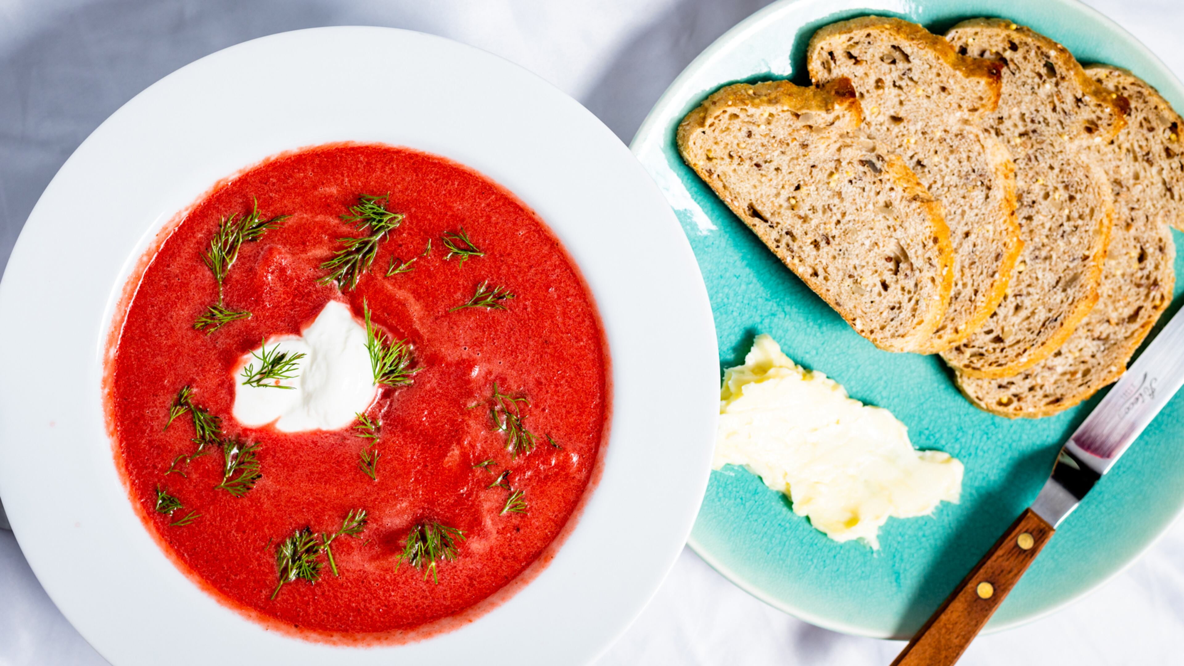 No-Cook, 5-Minute Borscht. Henri Hollis for The Atlanta Journal-Constitution