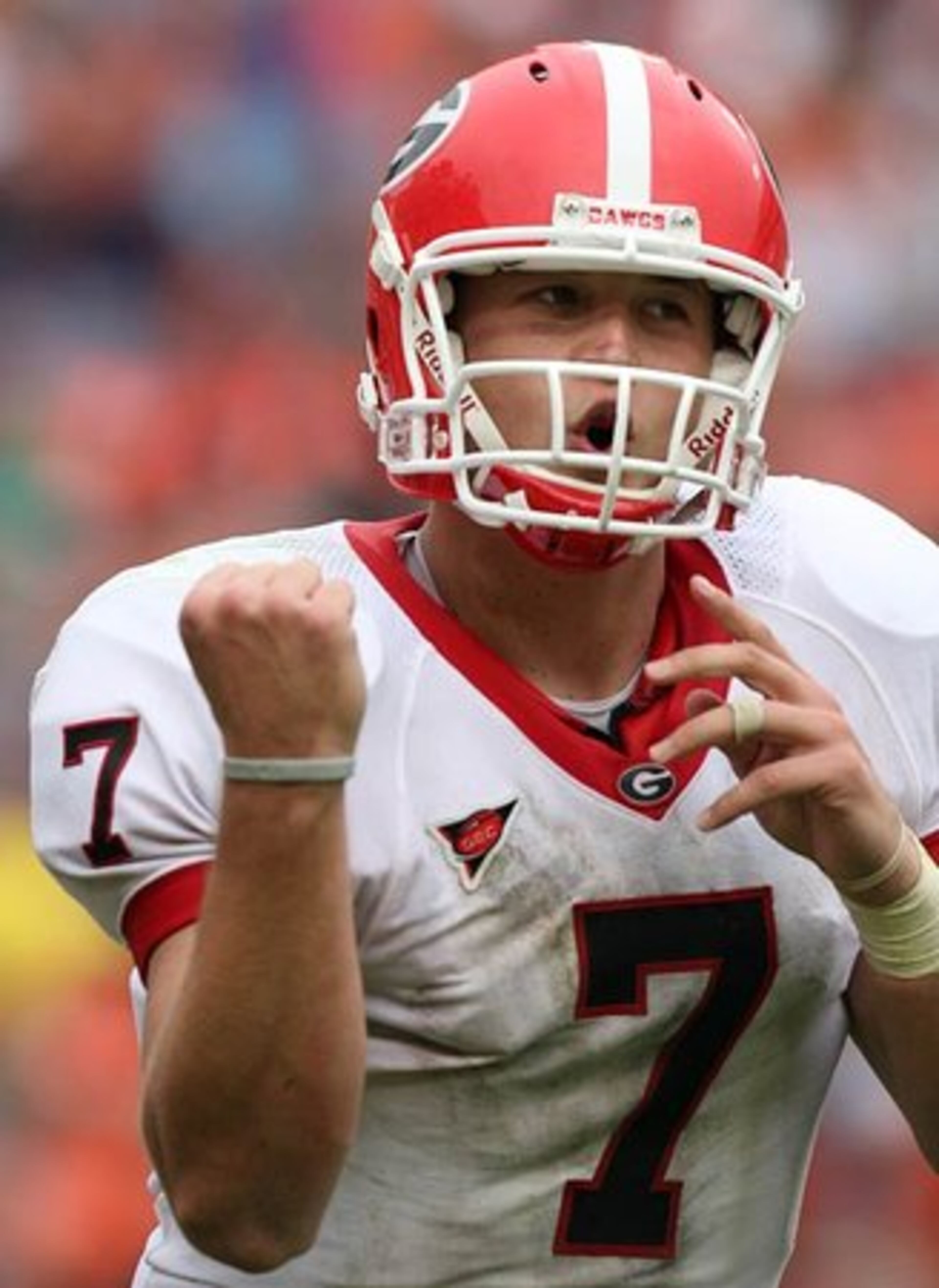 MATTHEW STAFFORD (2006-08) - The No. 1 pick in the 2009 NFL Draft led UGA to a rout of Hawaii in the 2008 Sugar Bowl.