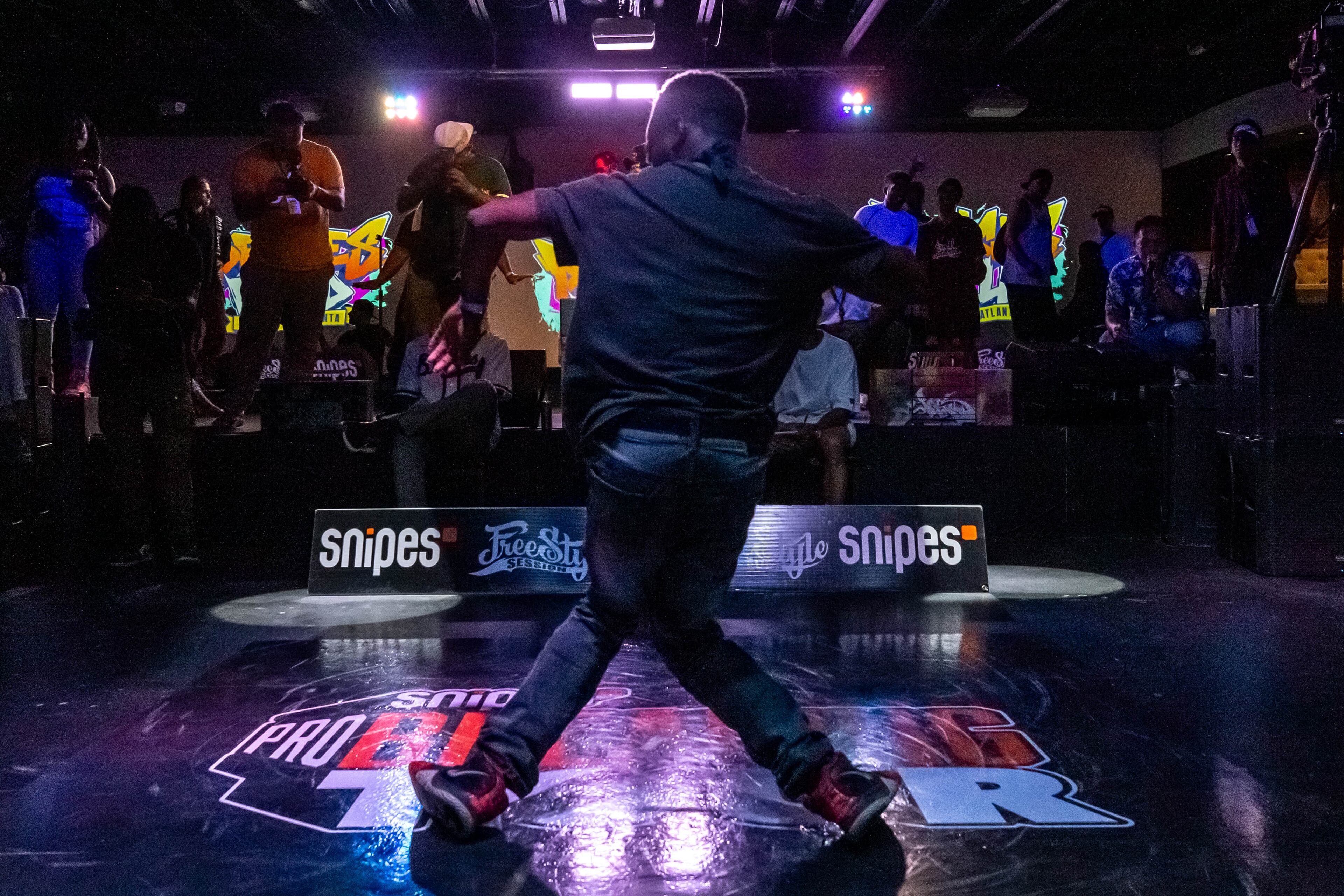 Break dancers gather to compete in the National Break Dancing Competition Deuces Wild in Atlanta on Saturday, August 19, 2023. (Katelyn Myrick/katelyn.myrick@ajc.com)