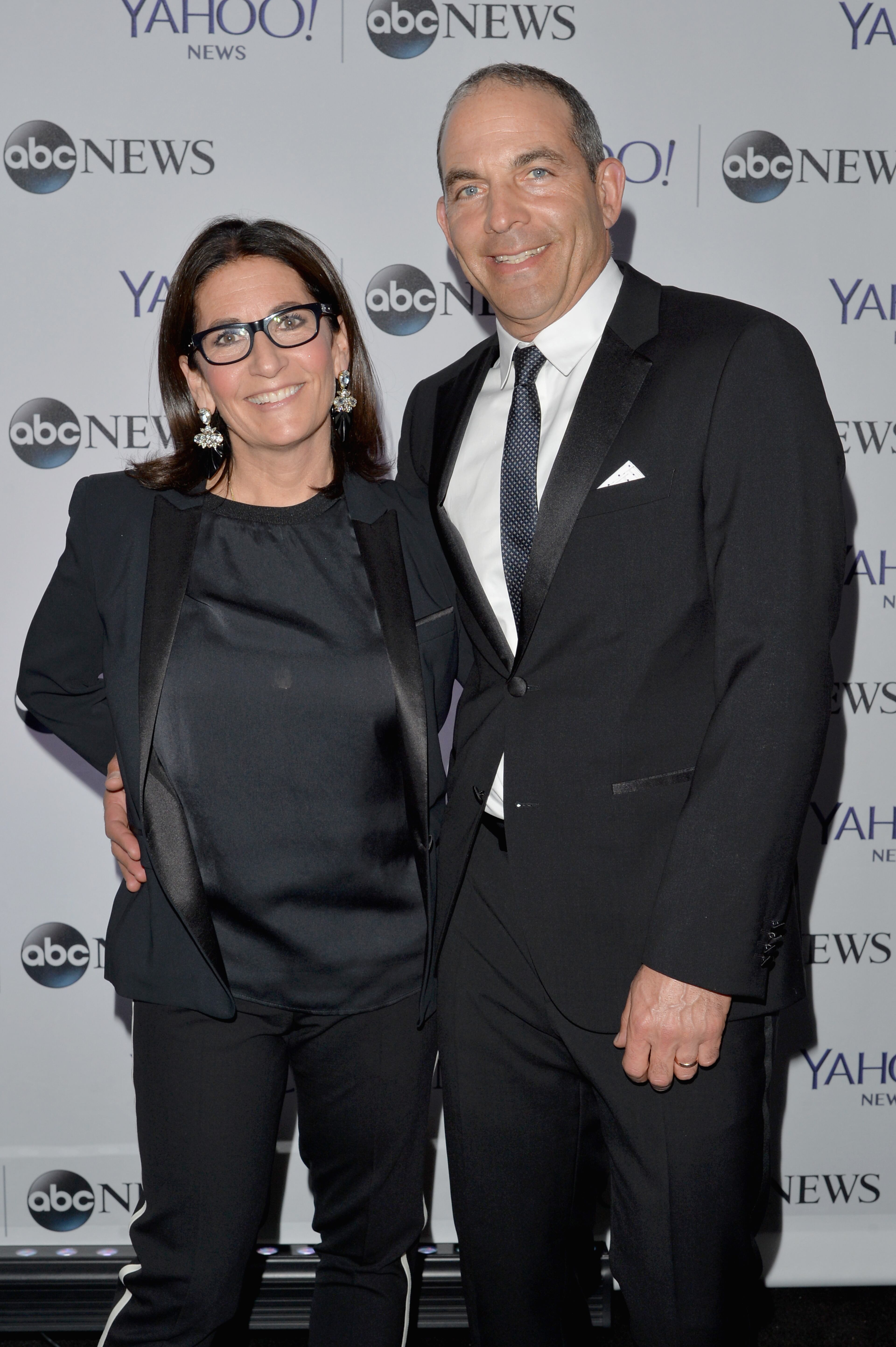WASHINGTON, DC - MAY 03: Makeup artist Bobbi Brown (L) and Steven Plofker attend the Yahoo News/ABCNews Pre-White House Correspondents' dinner reception pre-party at Washington Hilton on May 3, 2014 in Washington, DC. (Photo by Andrew H. Walker/Getty Images for Yahoo News)