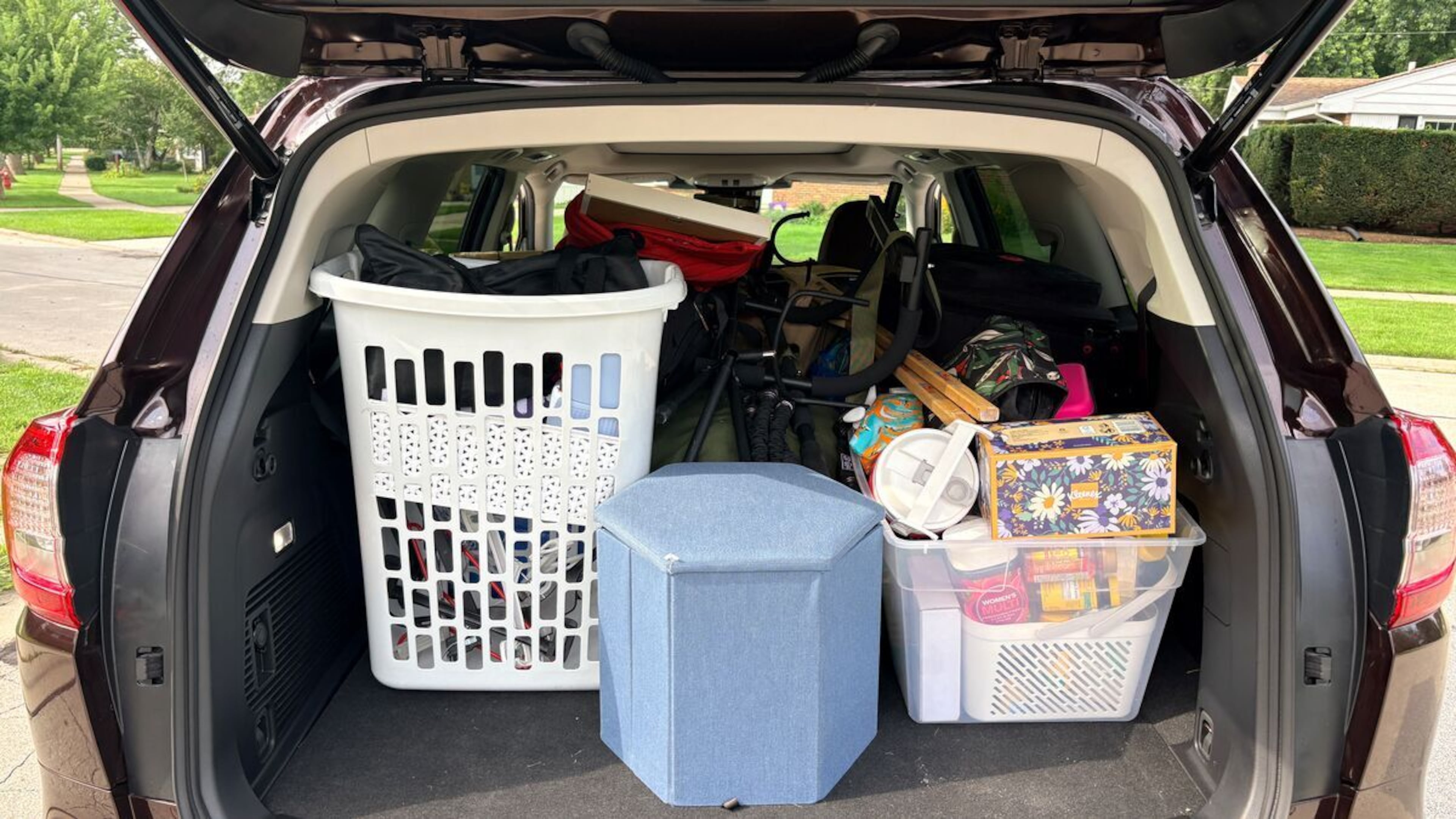 The 2026 Subaru Ascent packed for Robert Duffer's road trip. (Robert Duffer/Cox Automotive)