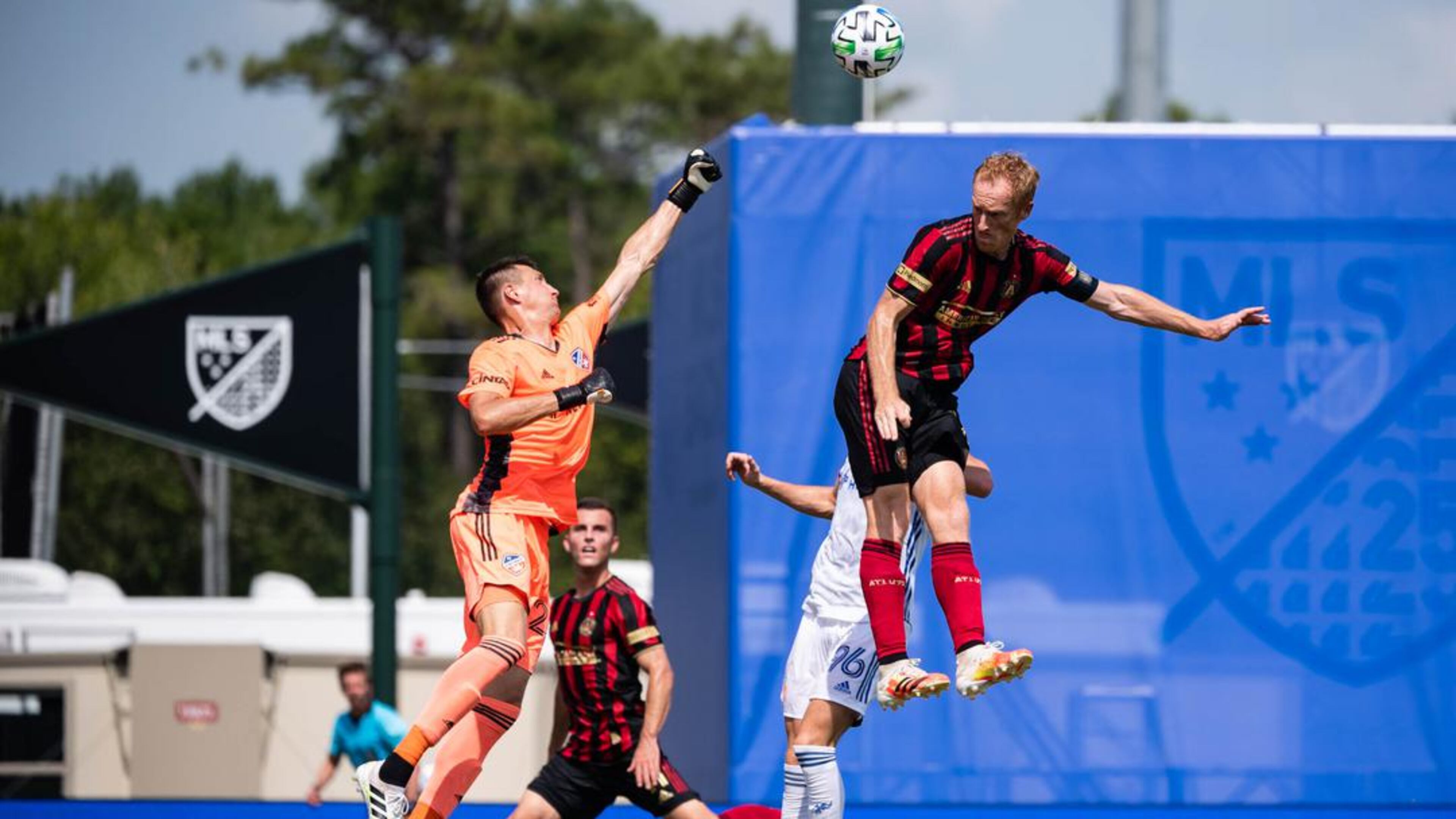 Atlanta United was defeated by Cincinnati 1-0 on Thursday in the MLS tournament in Orlando.