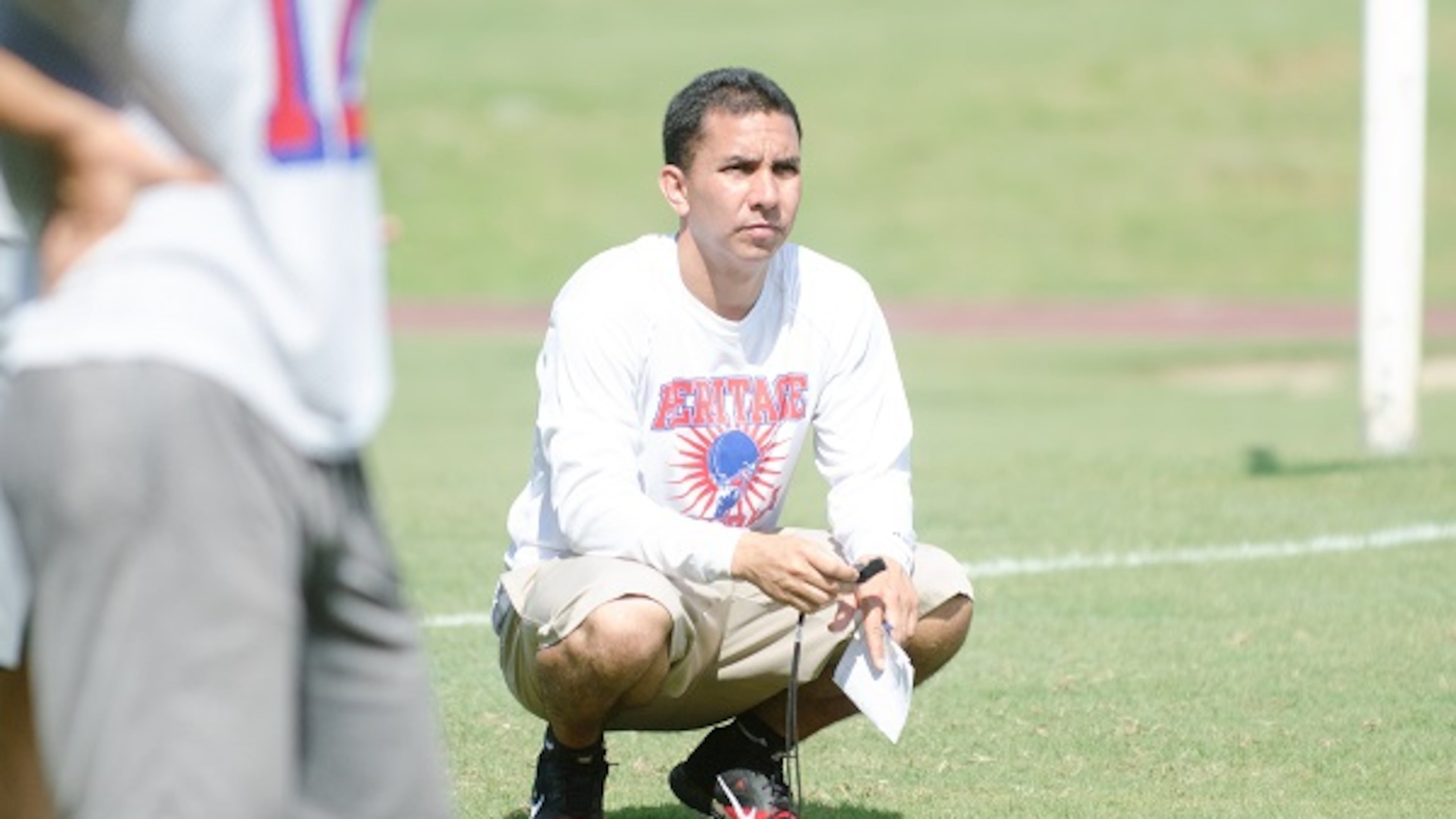 Micah Alba is 25-9 with two region titles, entering his fourth season as head coach at the Heritage School.