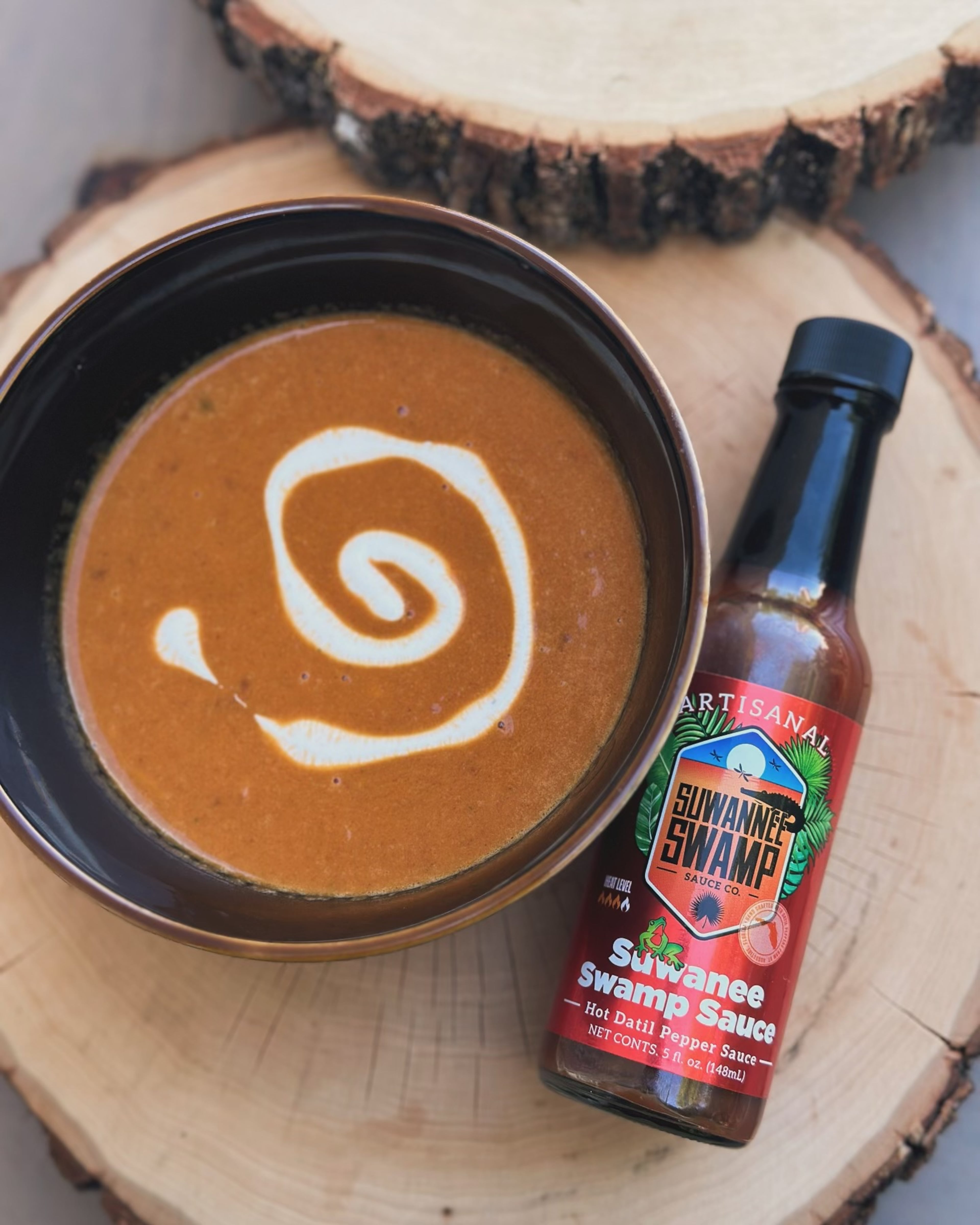 Hot sauce made with datil peppers from Suwannee Sauce Company. (Courtesy of Amy Forbes)