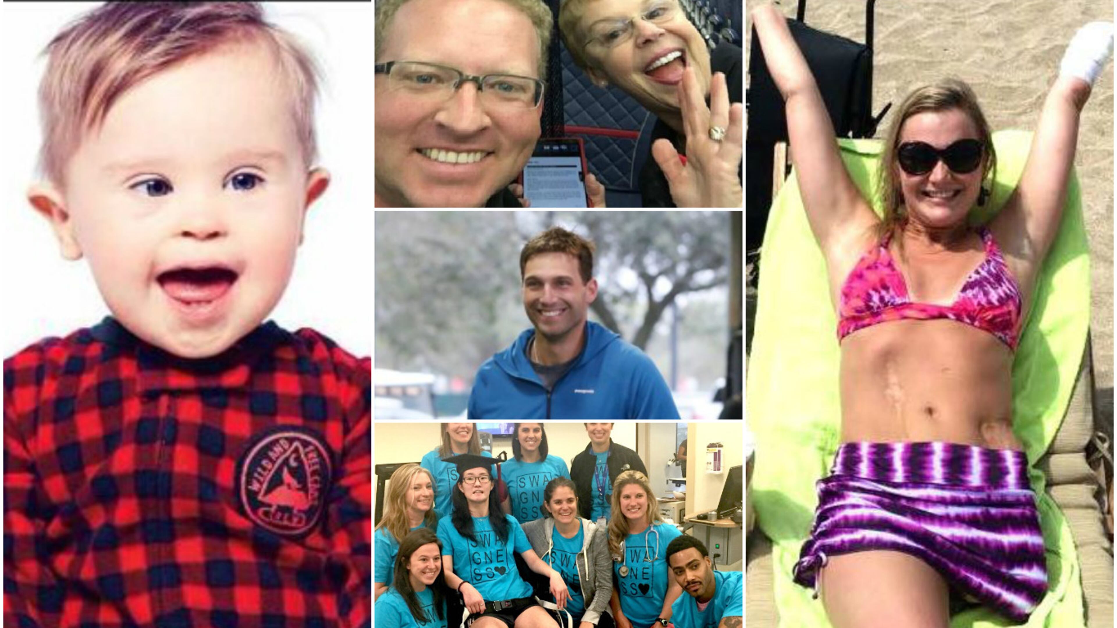 Asher Nash, Steven Schneider, Jeff Francoeur, Agnes Kim and Aimee Copeland all made Gwinnett County smile in 2016.