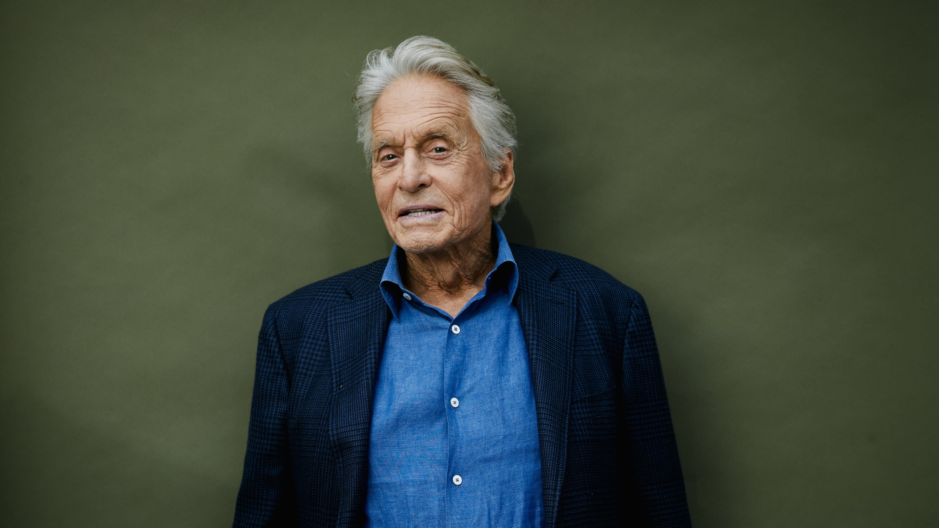 Michael Douglas poses for a portrait on Wednesday, Sept. 30, 2026, in New York. (Photo by Taylor Jewell/Invision/AP)