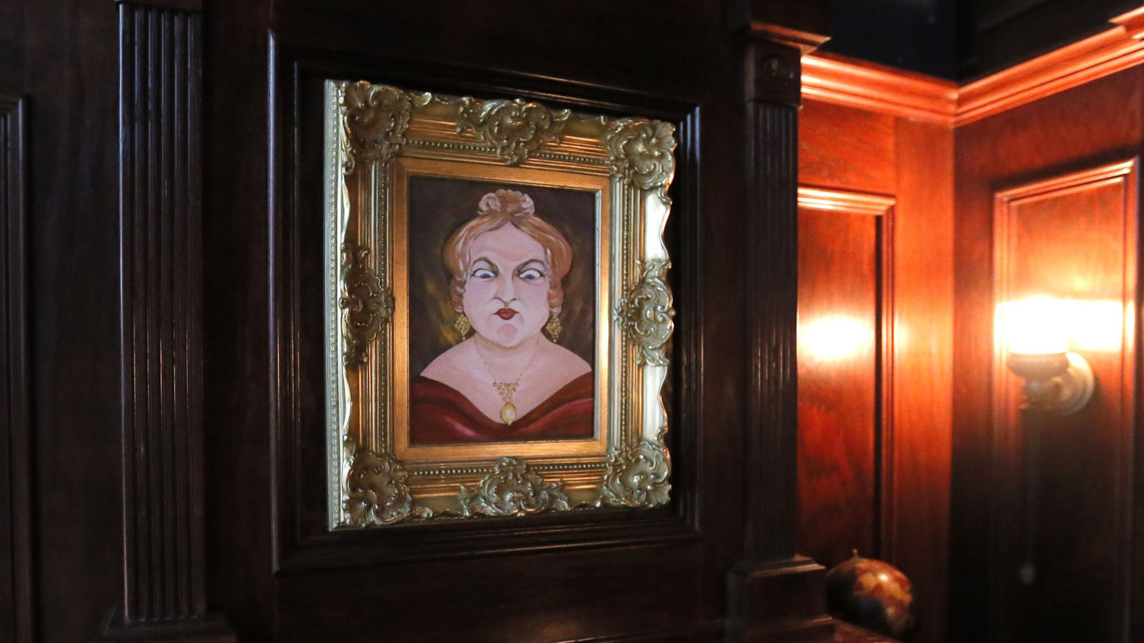 May 5, 2017 - In a section of the school inspired by Hogwarts from the Harry Potter books, one must yell out a password to this portrait to gain access to Ron Clark's math class at his Ron Clark Academy in Atlanta. BOB ANDRES /BANDRES@AJC.COM