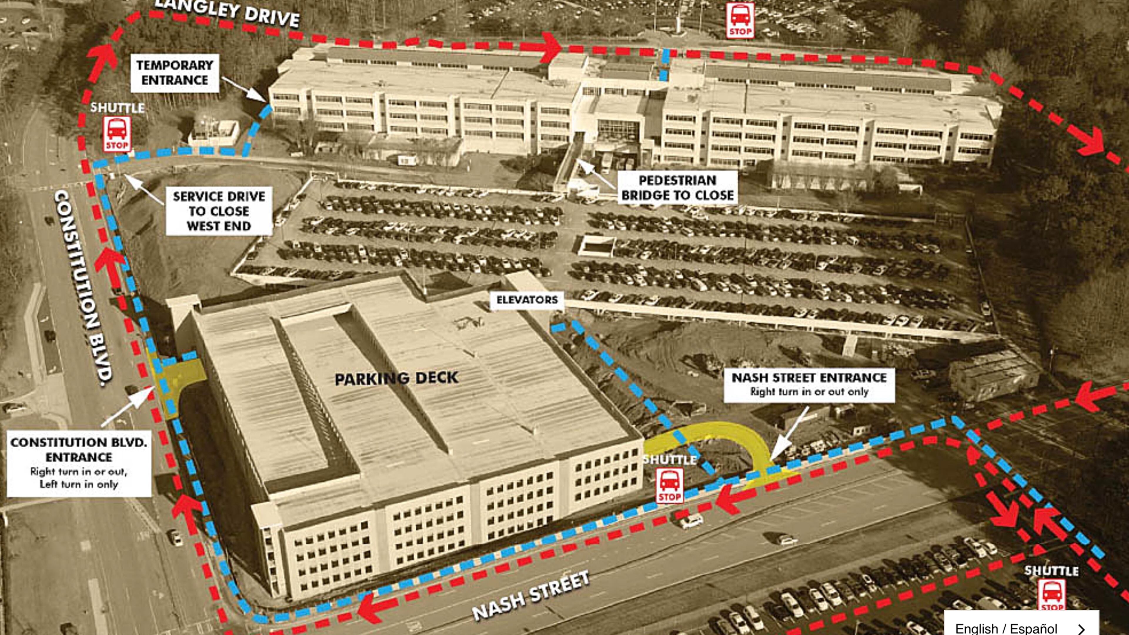 The new Gwinnett Justice and Administration Center parking deck was recently completed and opened to the public.