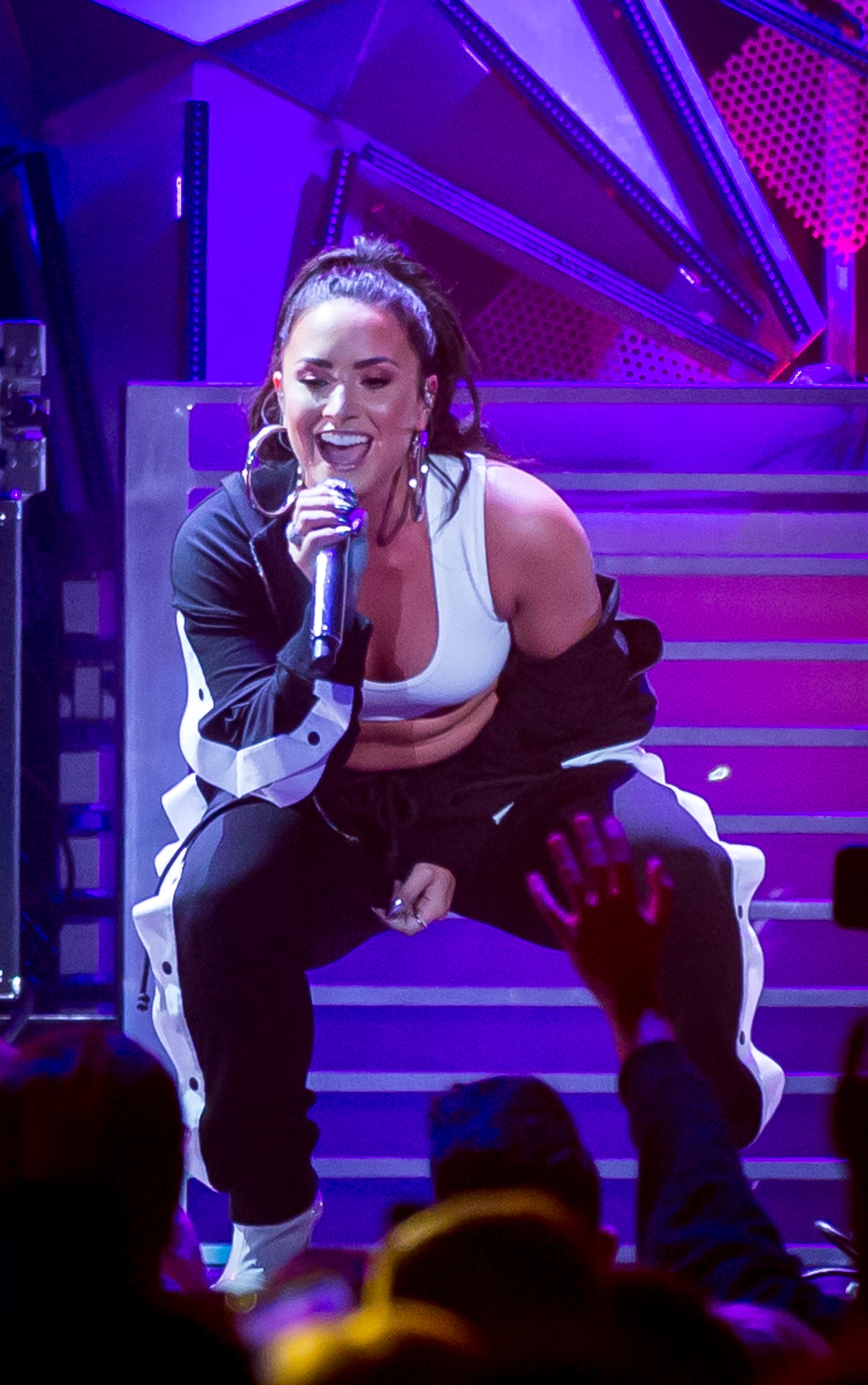 Demi Lovato at Jingle Ball 2017