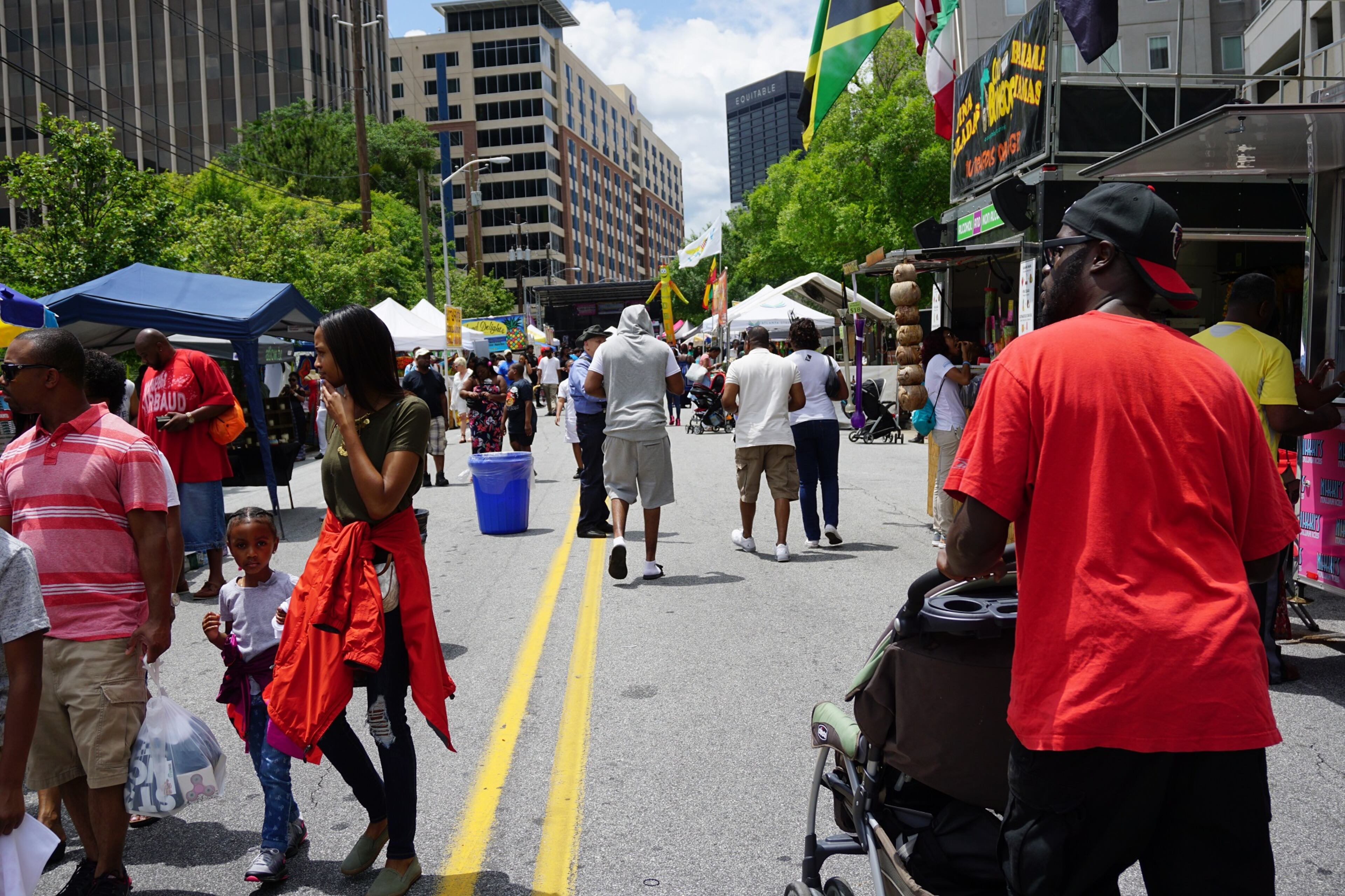 At the 2017 Sweet Auburn Springfest, hundreds of Atlantans came out to enjoy local food and live music at the multi-block event happening this weekend, May 13-14.