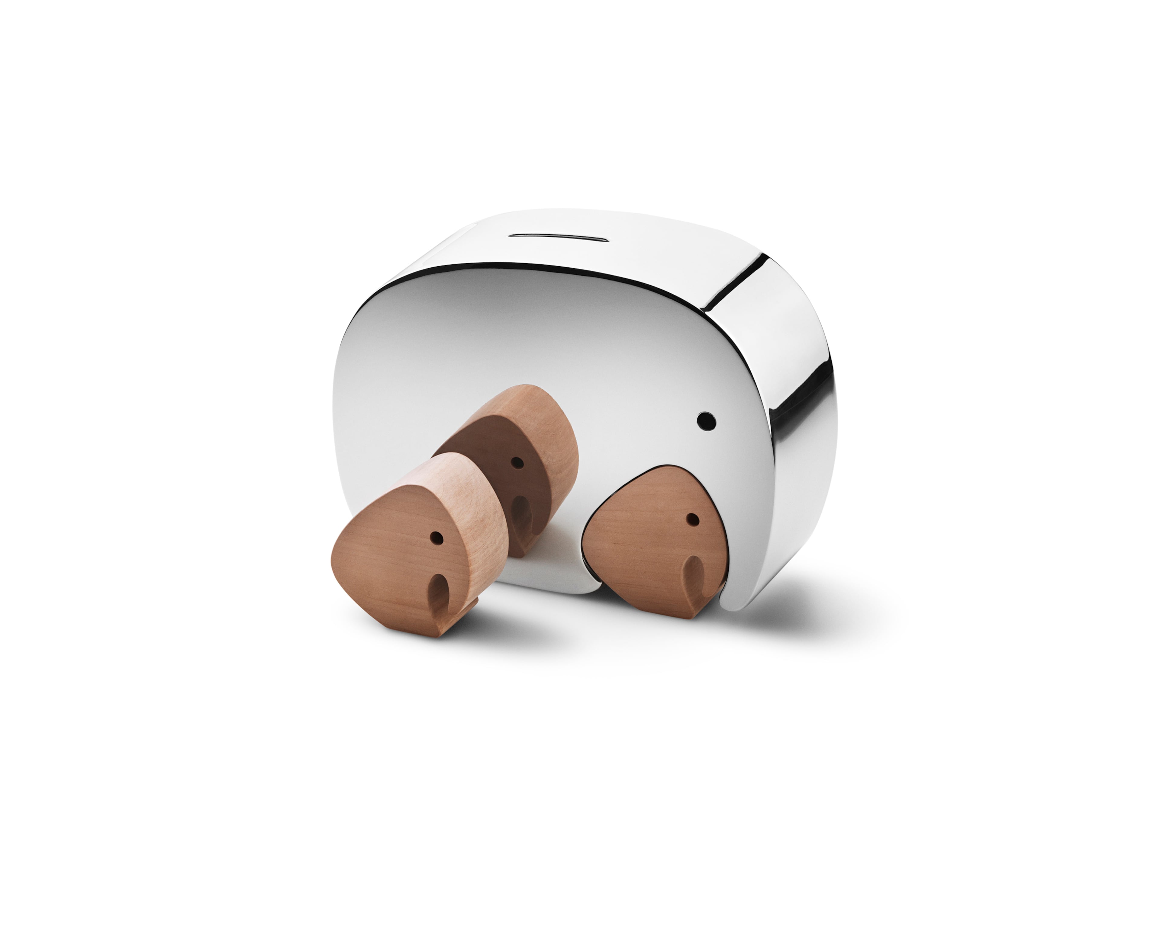 Stash cash in a decorative bank. /
Courtesy of Georg Jensen