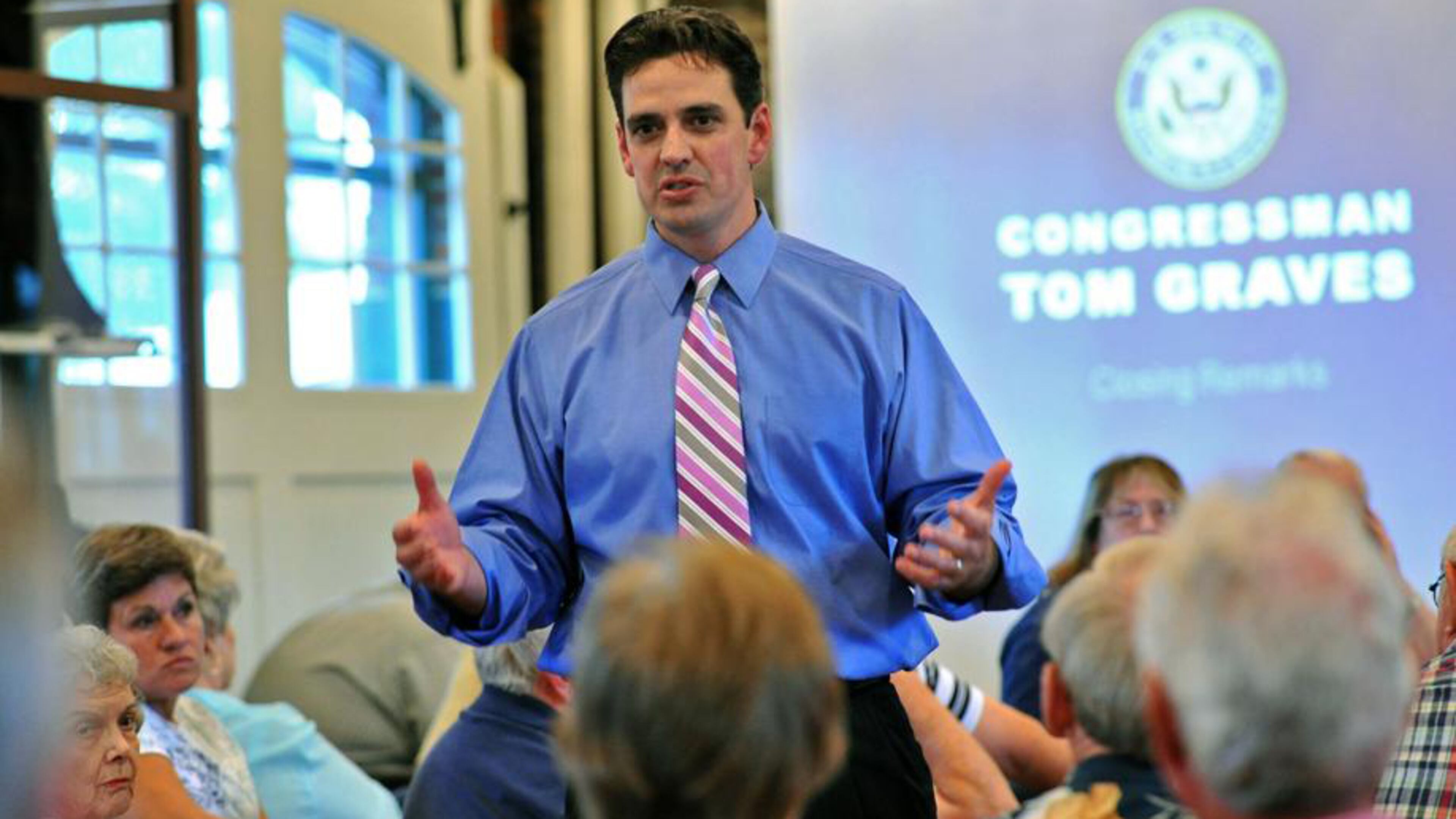 U.S. Rep. Tom Graves, a Georgia Republican, was first elected to Congress in 2010.