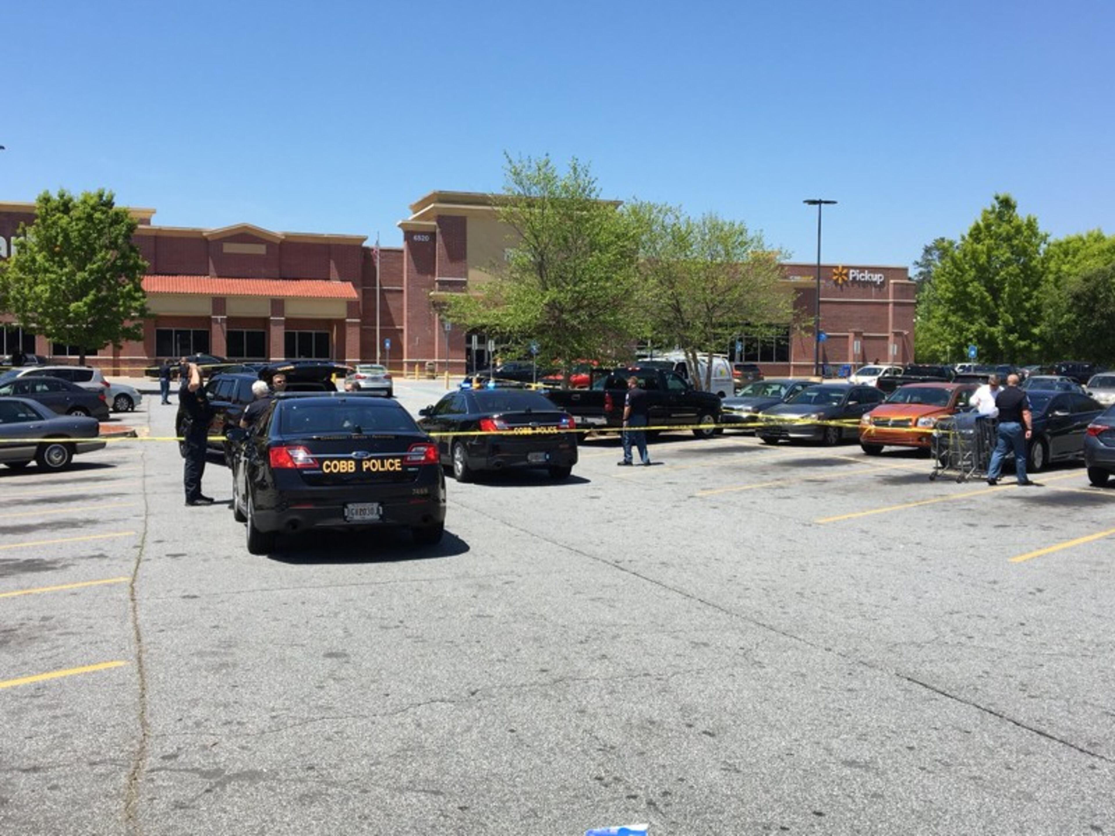 Altercations between two men led to a shooting at a Walmart in Cobb County. (Channel 2 Action News)