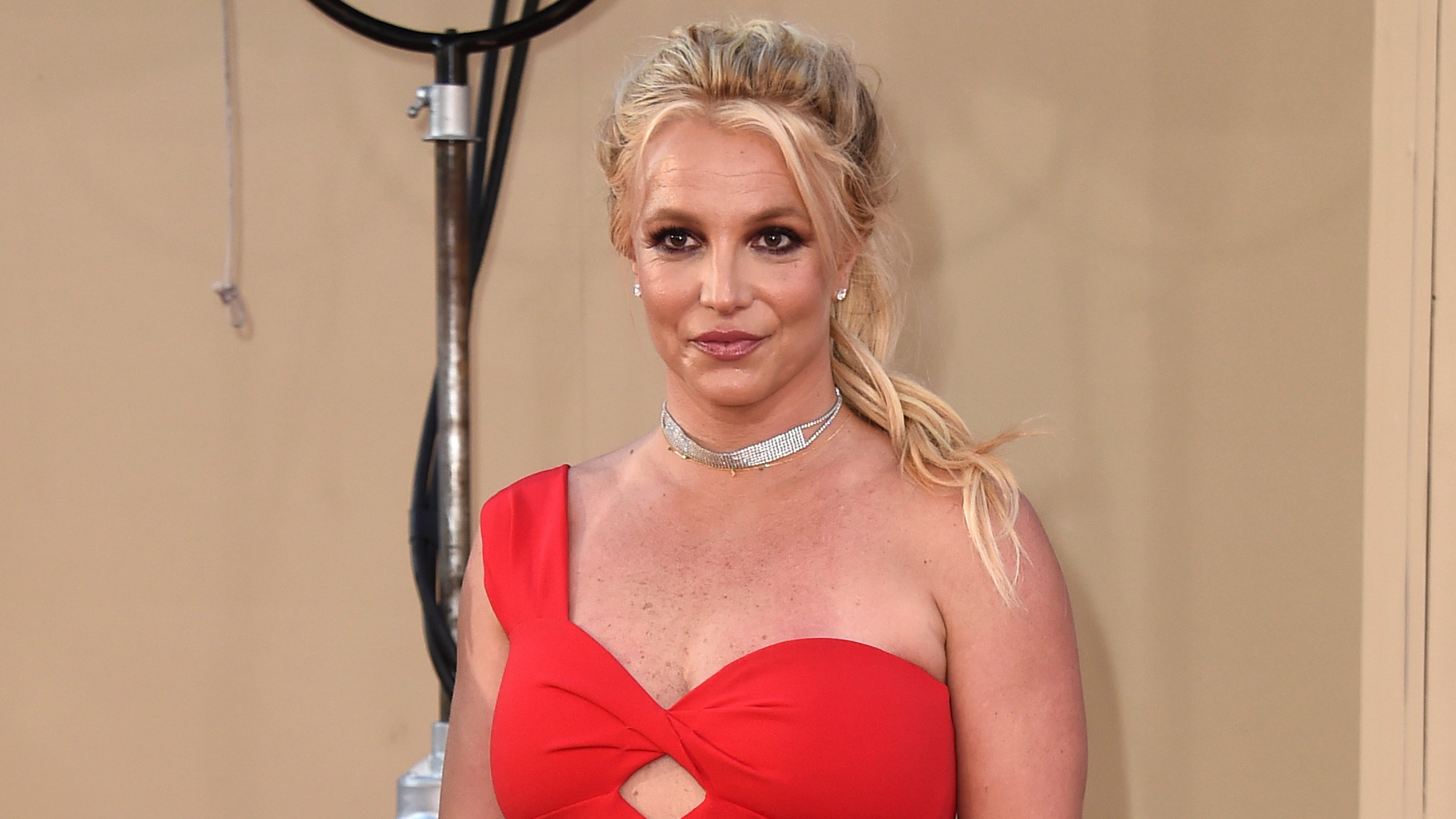 FILE - Britney Spears arrives at the Los Angeles premiere of "Once Upon a Time in Hollywood," on July 22, 2019. (Photo by Jordan Strauss/Invision/AP, File)