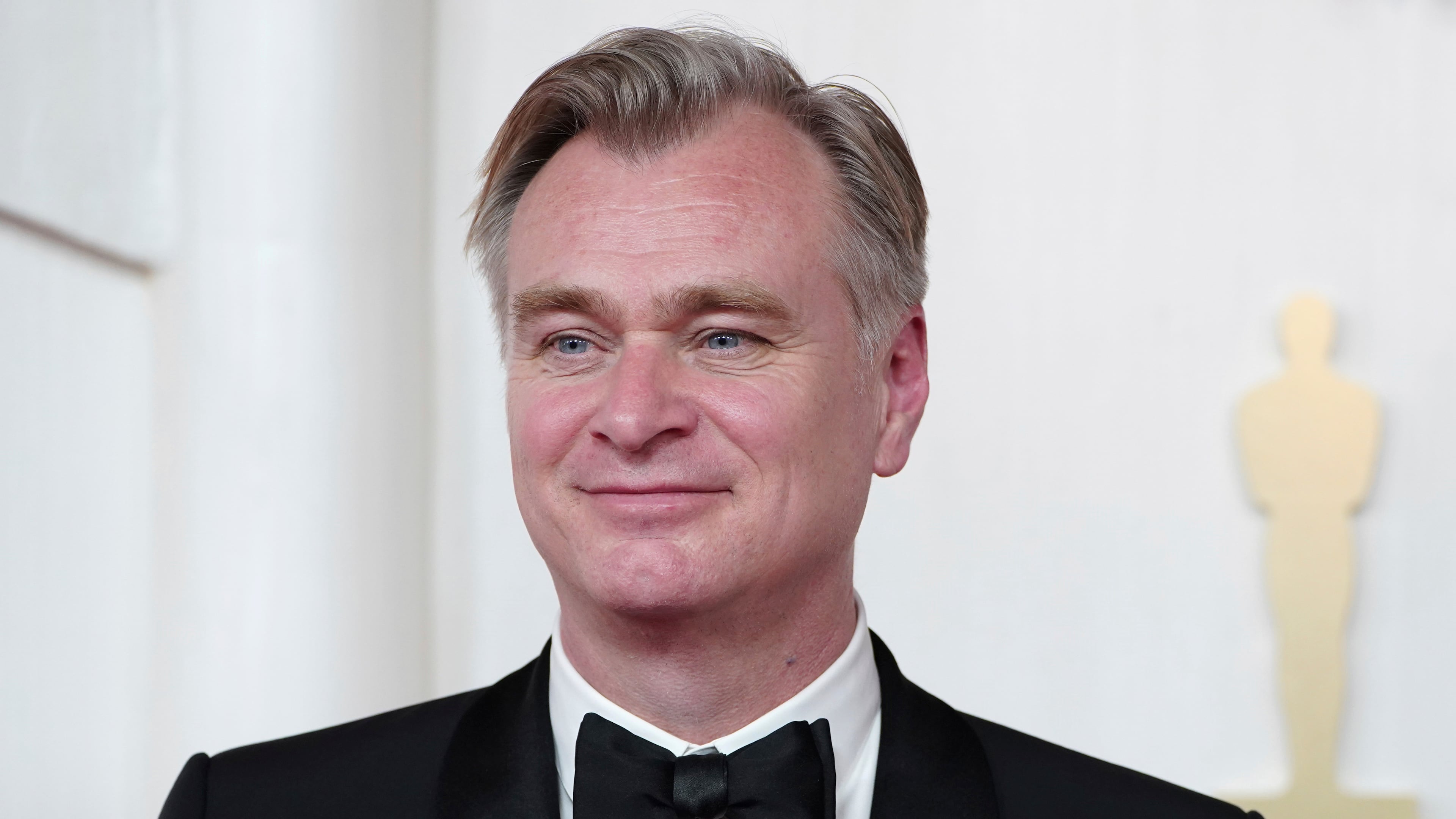 FILE - Christopher Nolan arrives at the Oscars on March 10, 2024, at the Dolby Theatre in Los Angeles. (Photo by Jordan Strauss/Invision/AP, File)