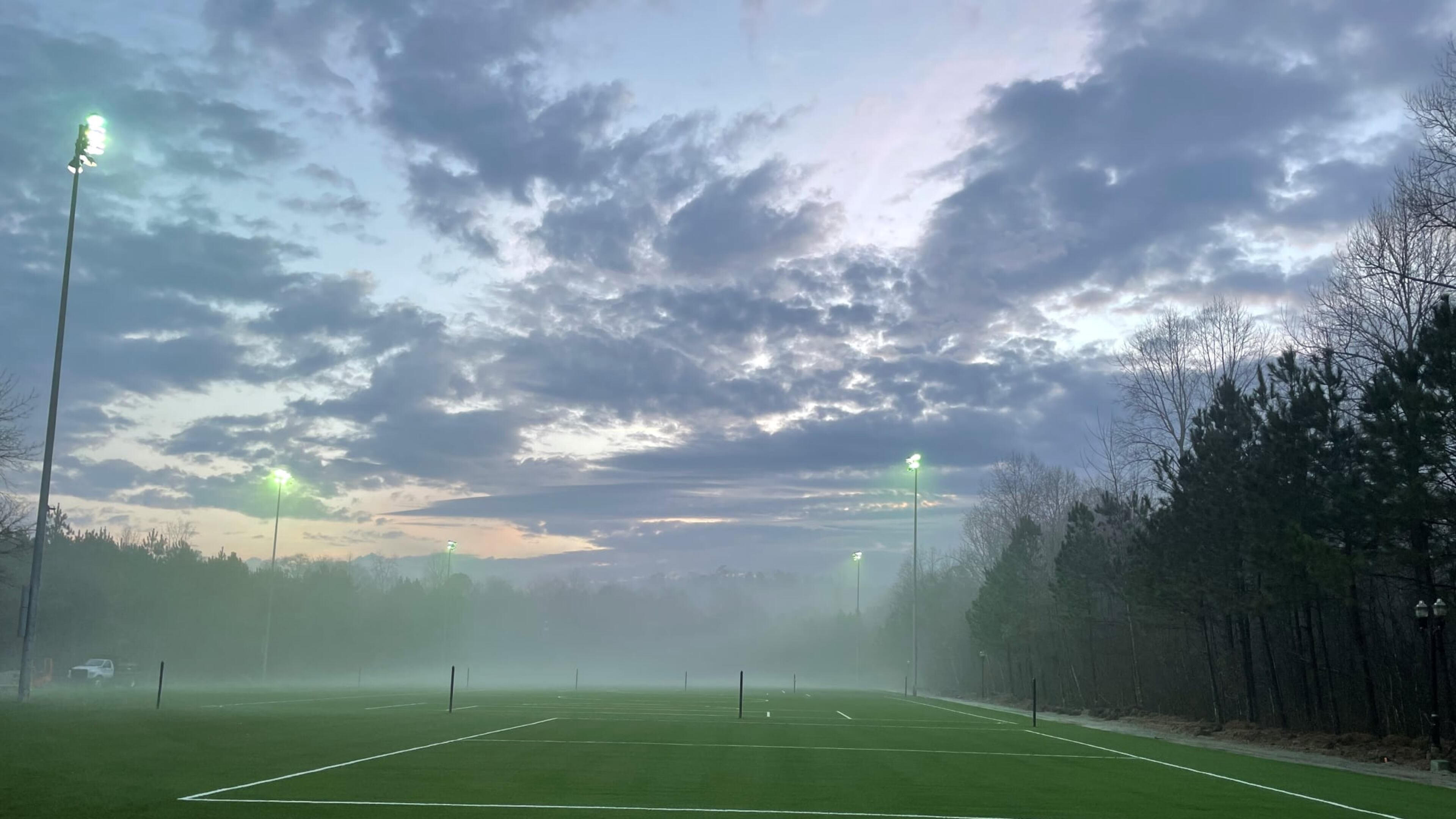 The grass field renovation at Gary Pirkle Park in Sugar Hill is nearly complete. (Courtesy City of Sugar Hill)
