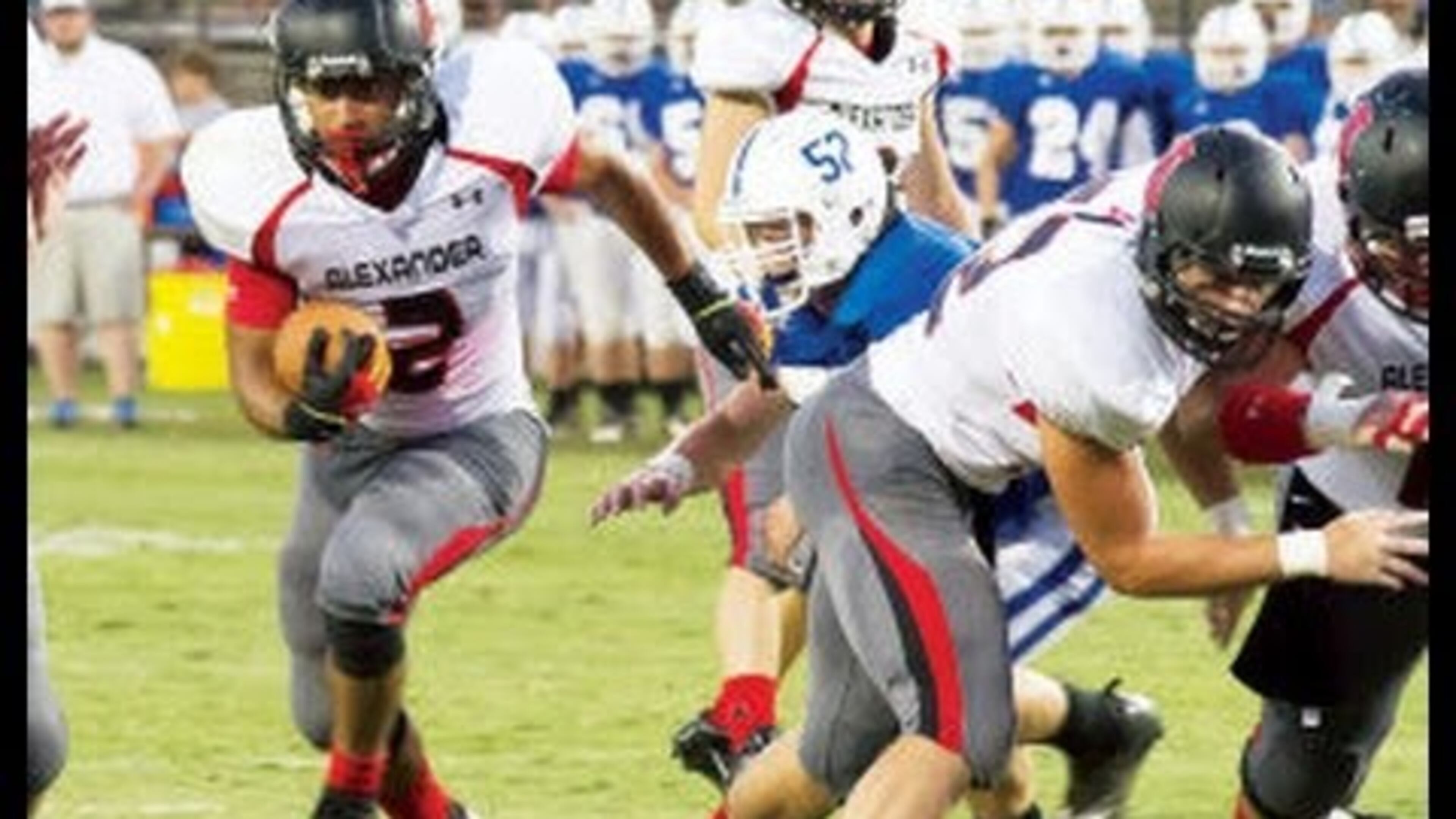 In addition to football, Lands-Davis started for four seasons in basketball. He also played safety for Alexander. (247 Sports)