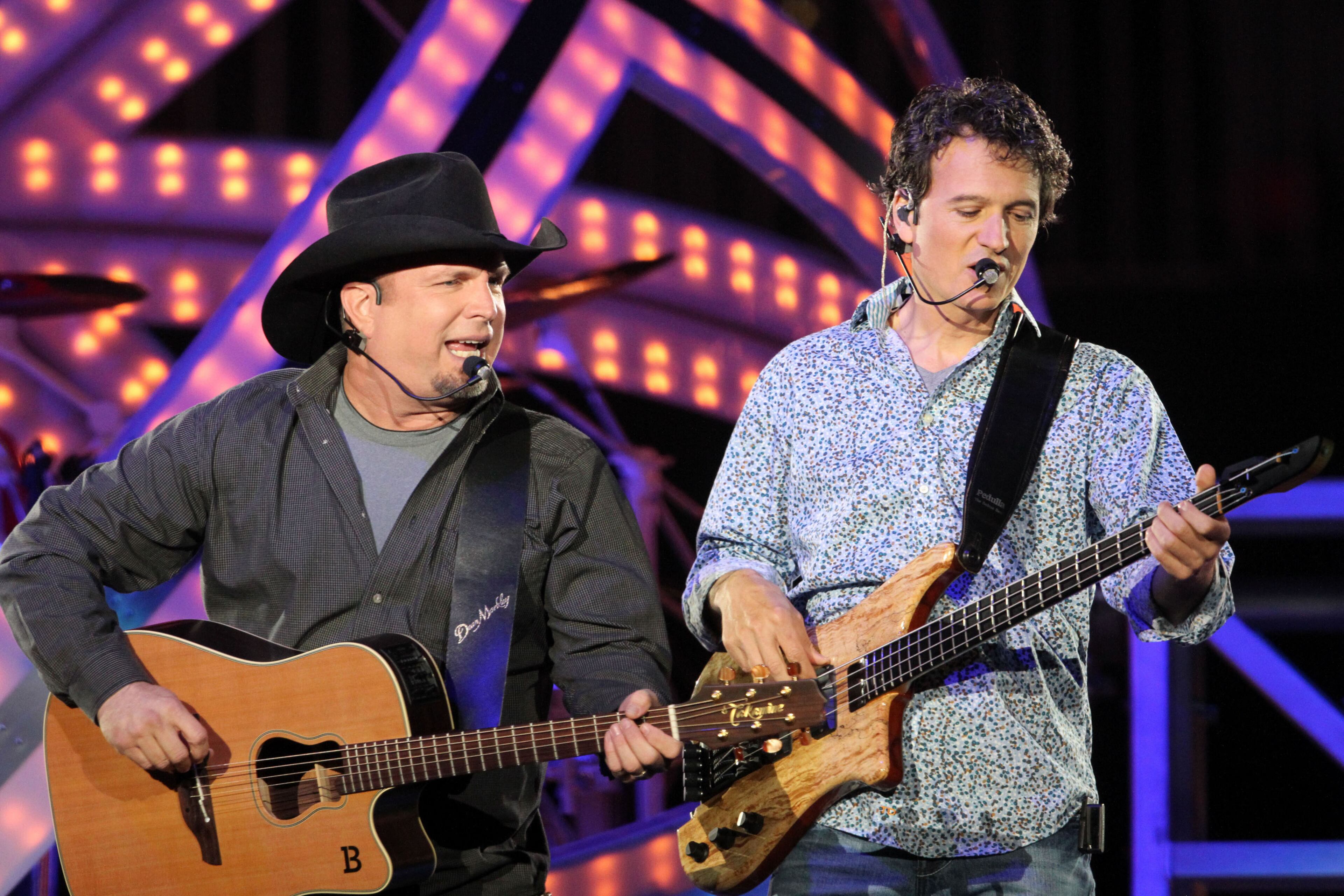 Legendary country singer-songwriter-guitarist Garth Brooks played the first of seven sold out shows Friday evening at Philips Arena. Robb D. Cohen/RobbsPhotos.com