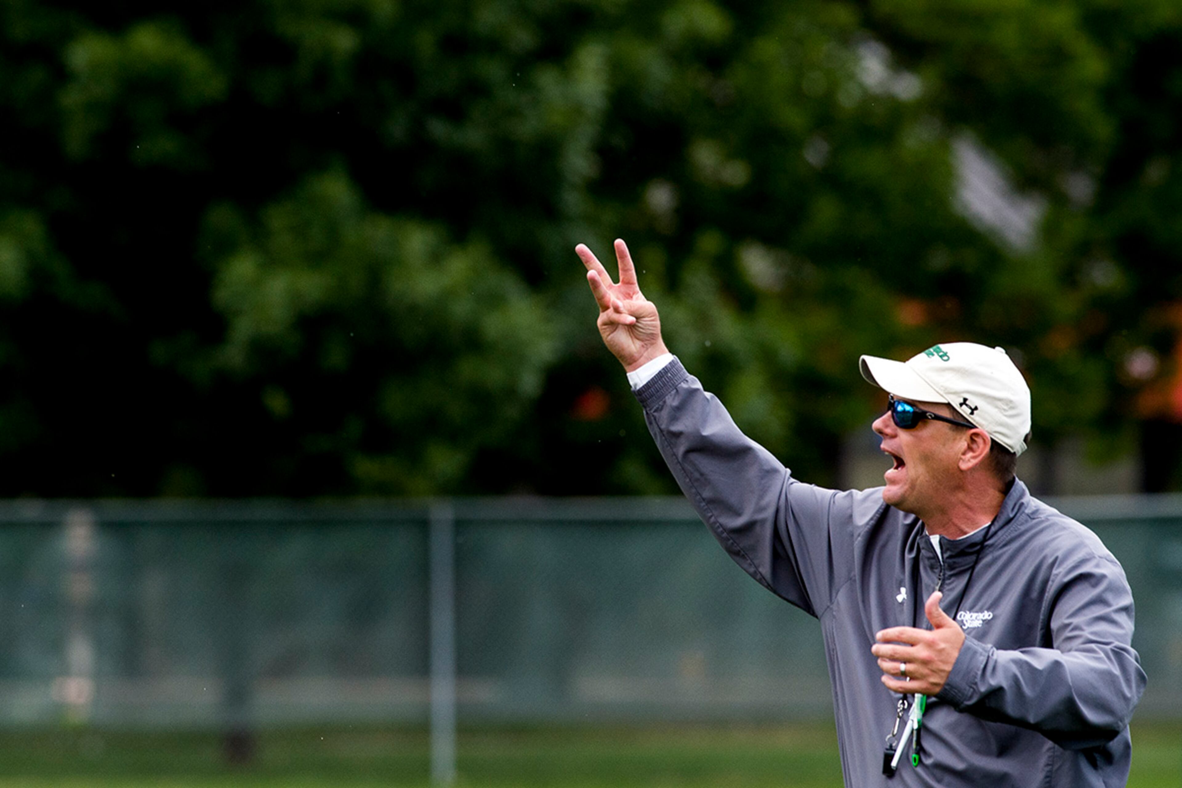 Colorado State's new head coach is Mike Bobo, the former UGA offensive coordinator. Bobo brought a few of his former UGA staff members with him to Colorado State.