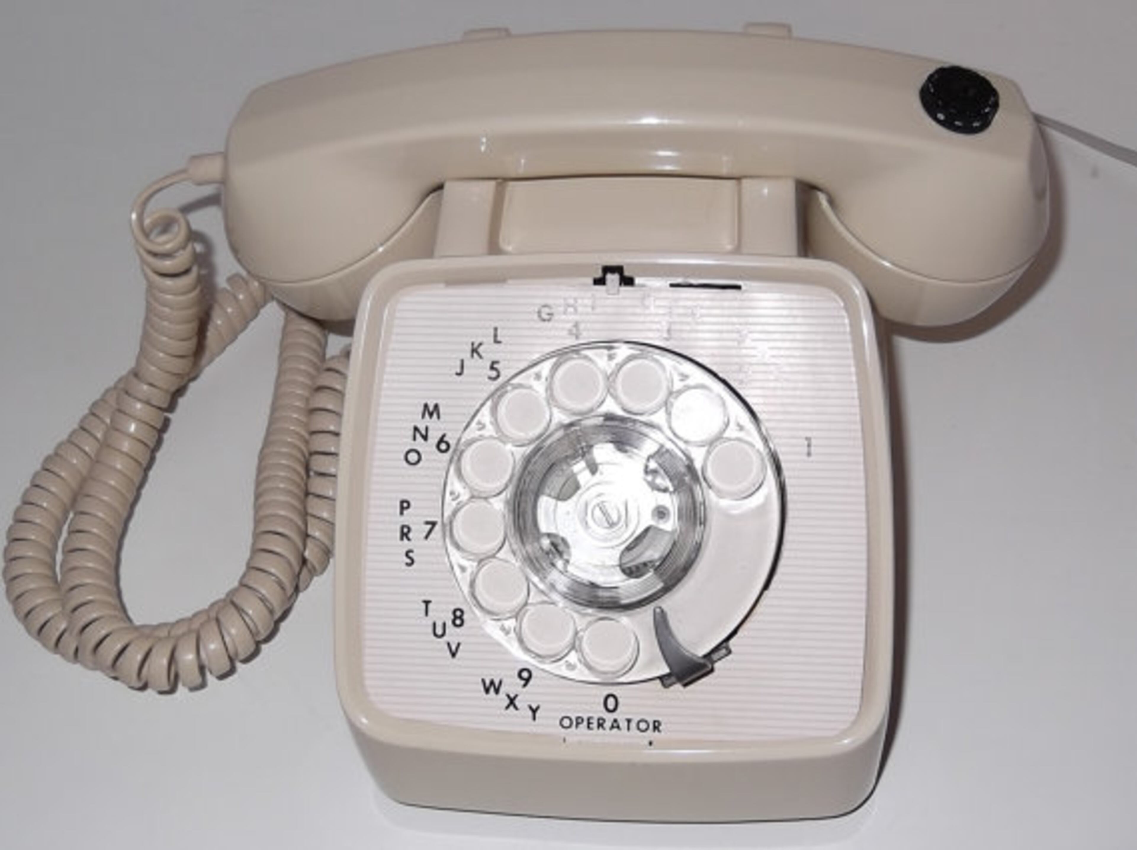 In 1980, your phone was mobile because it had a really long cord.