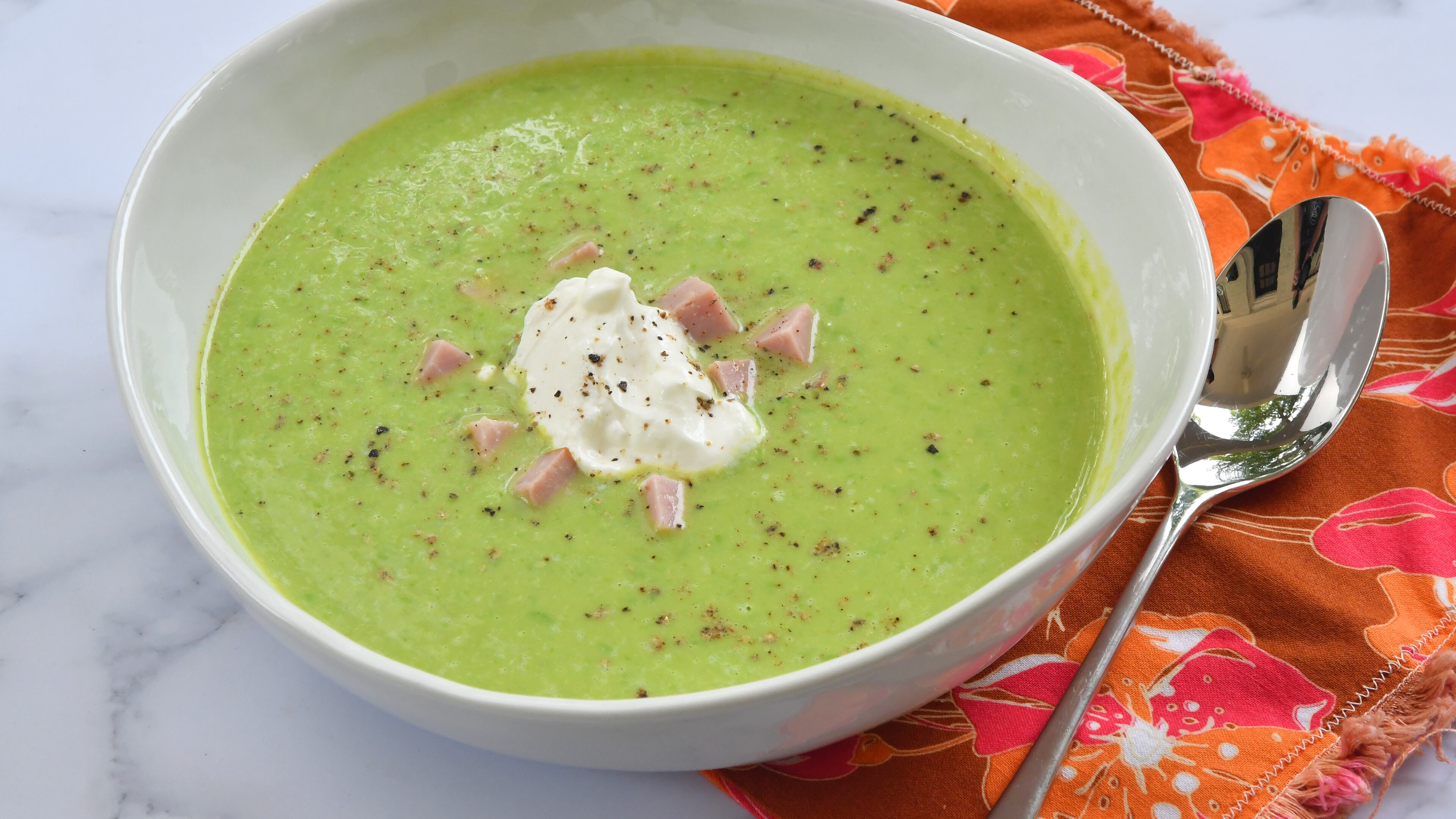Chilled Pea Soup.
(CHRIS HUNT FOR THE ATLANTA JOURNAL-CONSTITUTION)