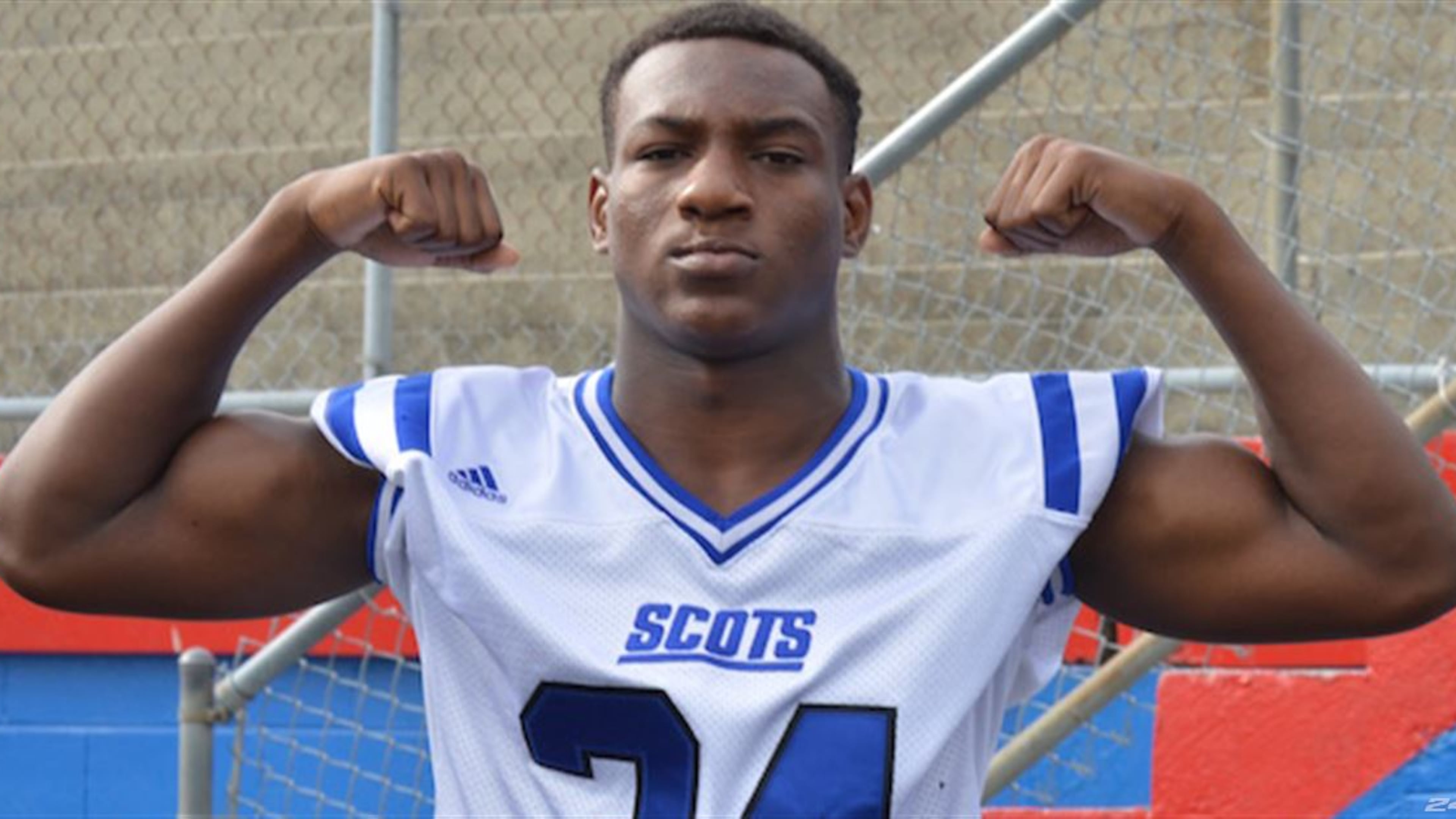 Running back Zamir White, nicknamed ‘Zeus’, committed to the University of Georgia. (247Sports)