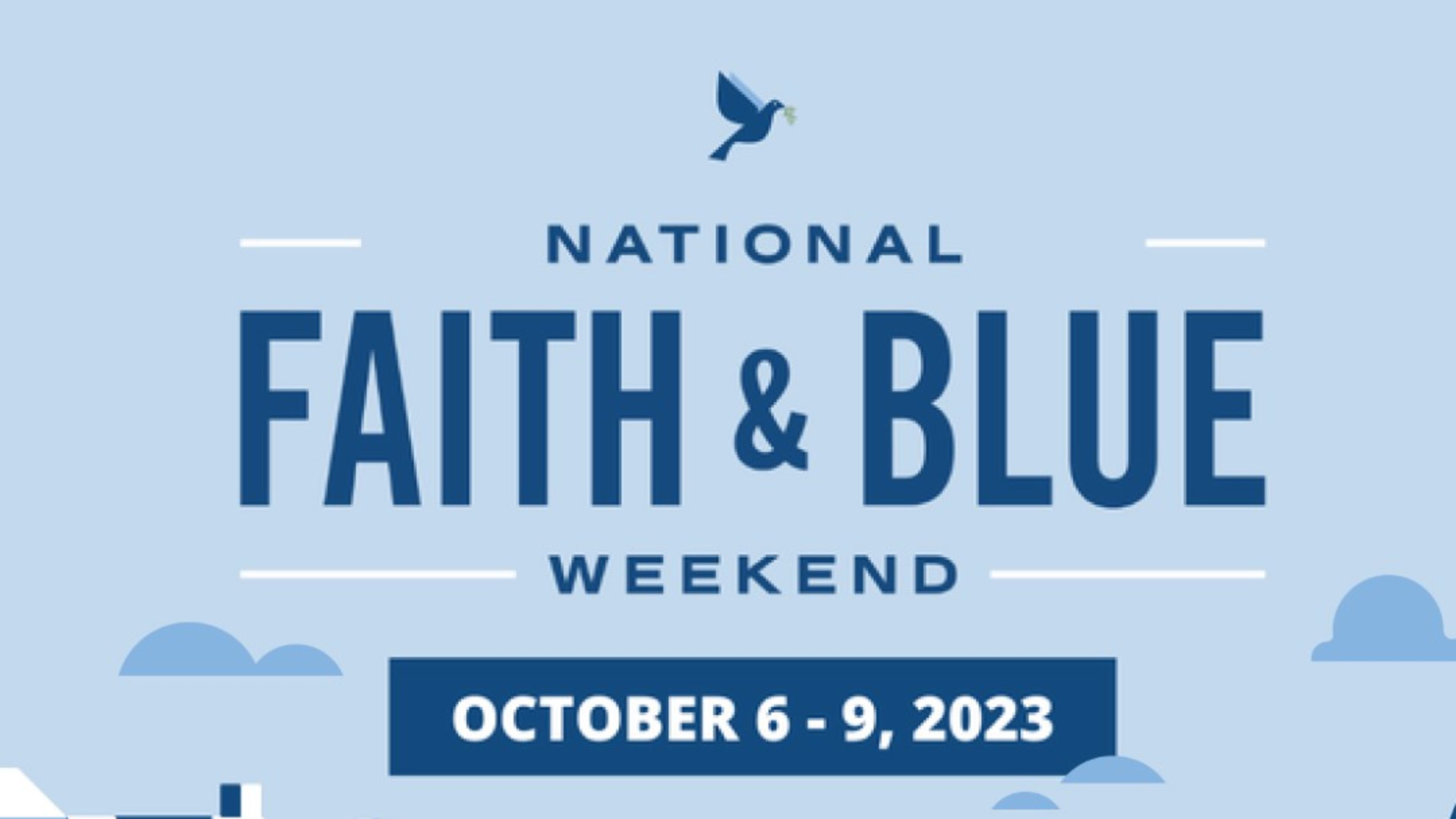 Many National Faith & Blue events are scheduled throughout the nation Oct. 6-9, including various ones in DeKalb County. (Courtesy of Faith & Blue)