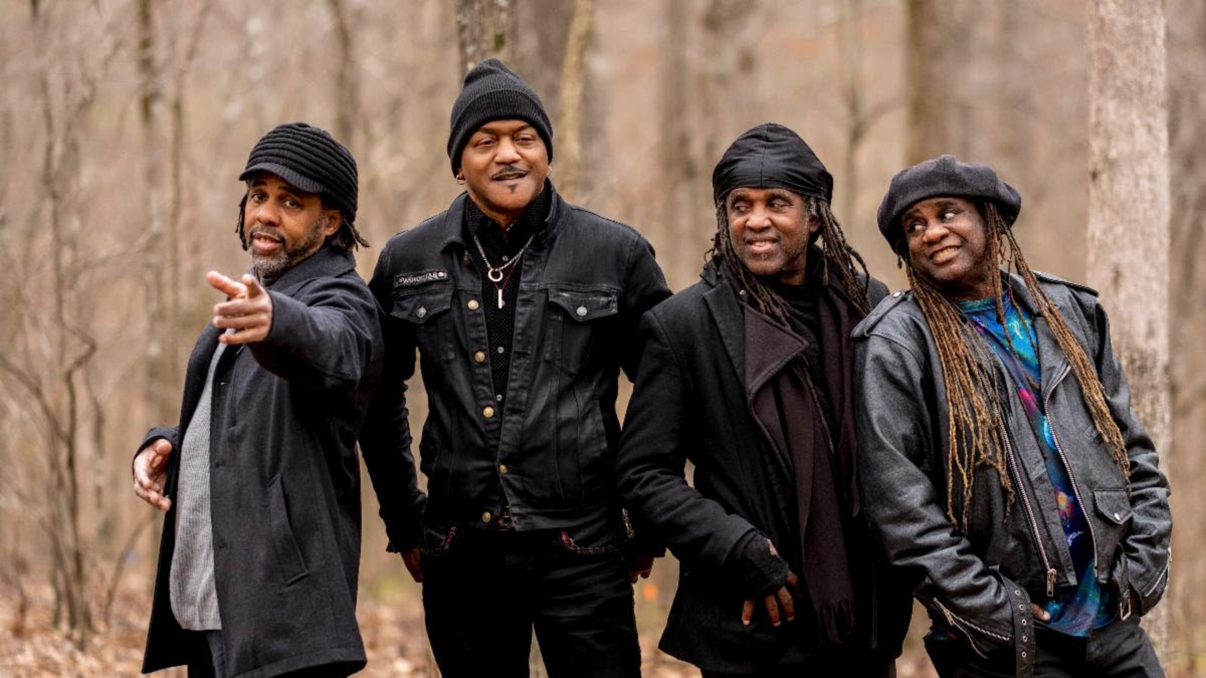 The Wooten Brothers: Victor (from left), Joseph, Roy "Futureman" and Regi Wooten).