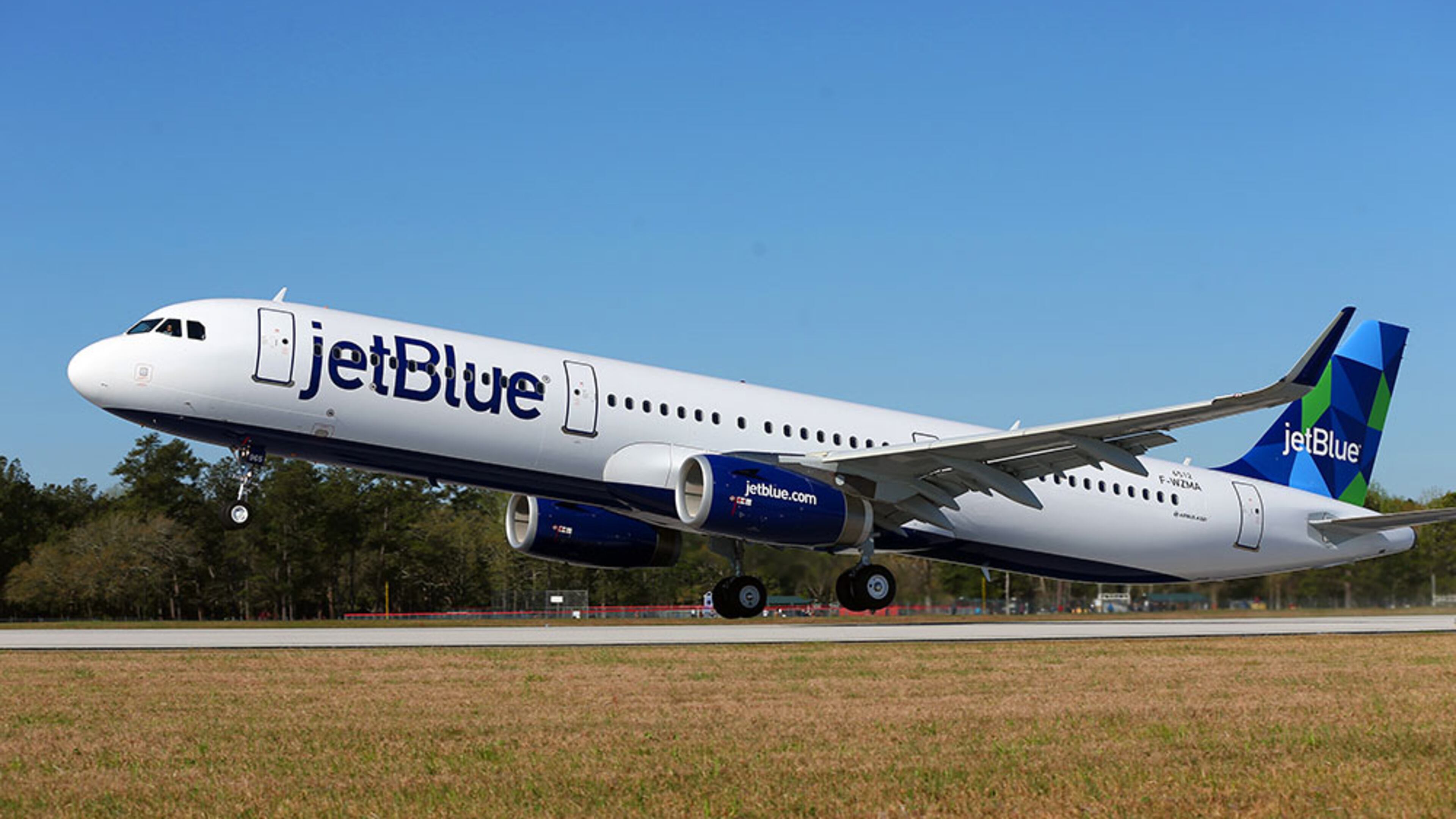 File photo of a JetBlue airplane