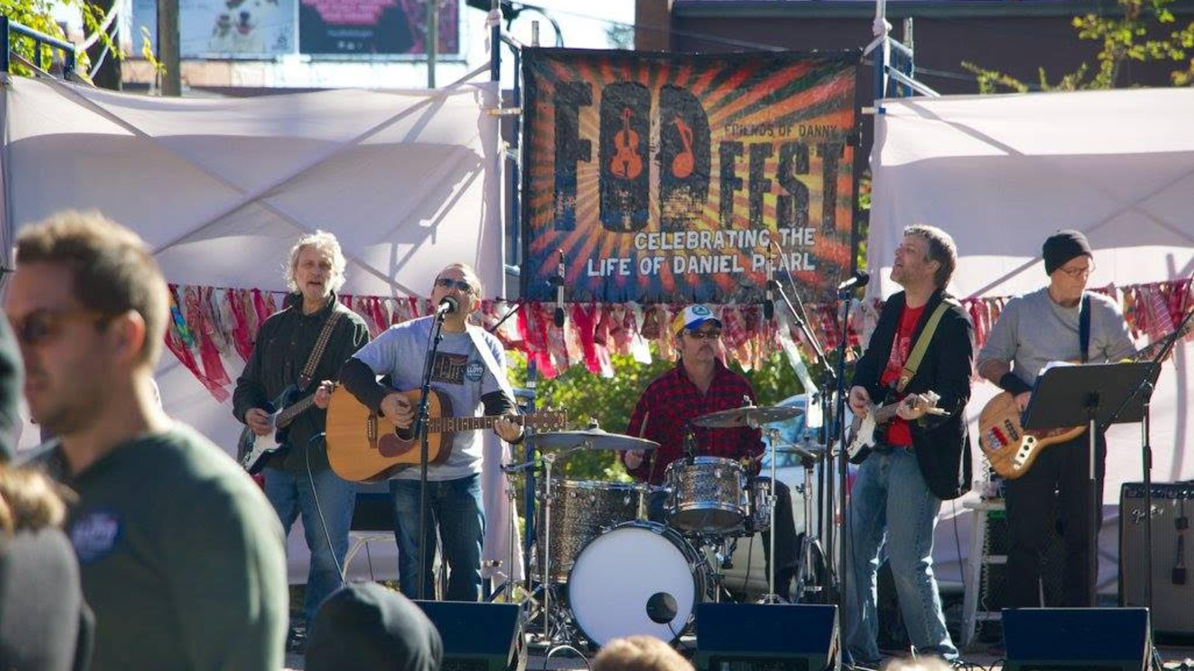The 20th FODFest 2024 -- standing for “Friends of Danny Festival” -- is shown on tour. More than 100 musicians will perform at one or more of the 12 tour stops. The event honoring the late Atlanta journalist Daniel Pearl comes to Lilburn's Music on Main Street on Oct. 19.
