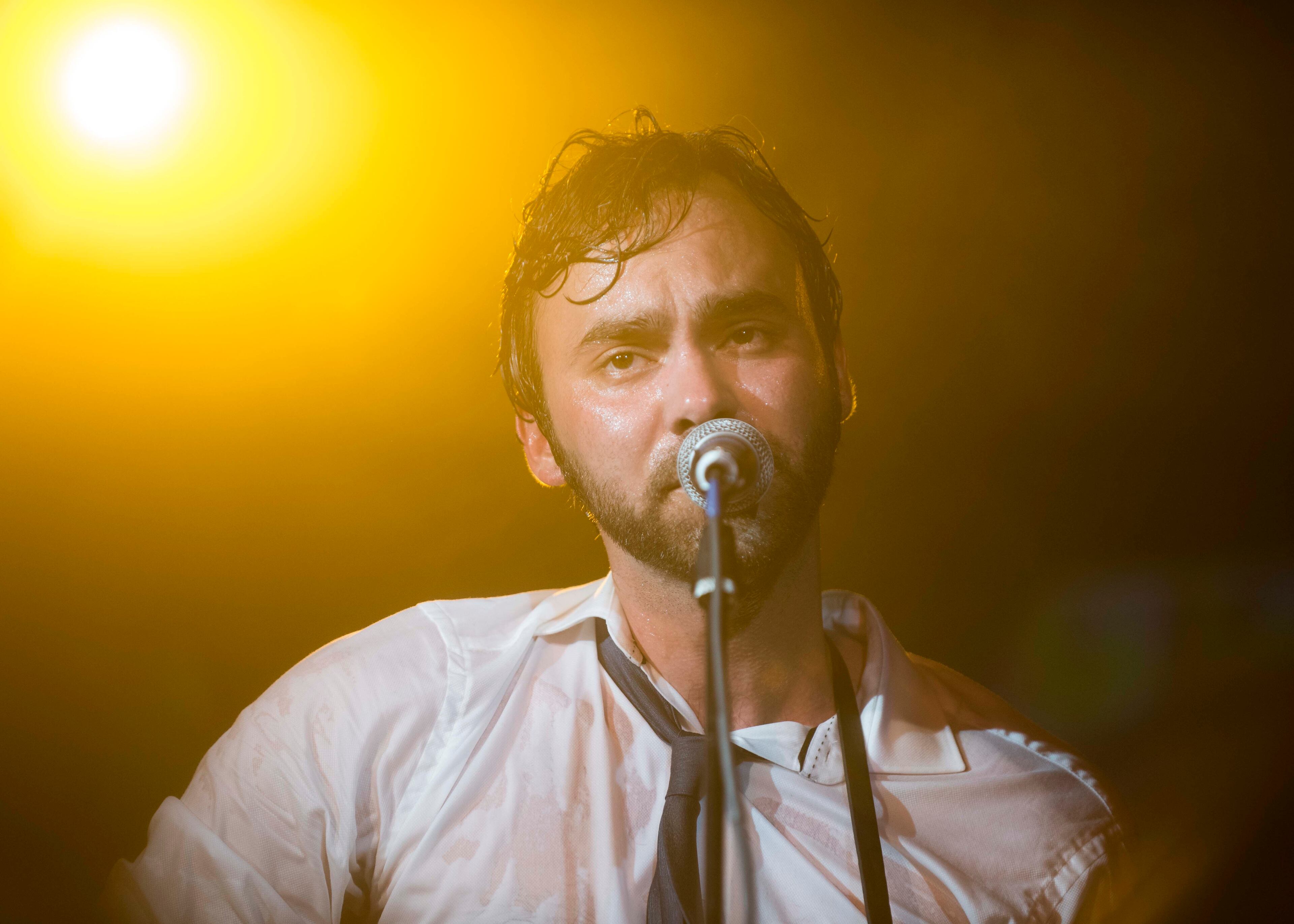 Shakey Graves performs at the Heard Entertainment x PayPal Tech Mashup at Empire Control Room & Garage on March 17, 2015. / Erika Rich for American-Statesman