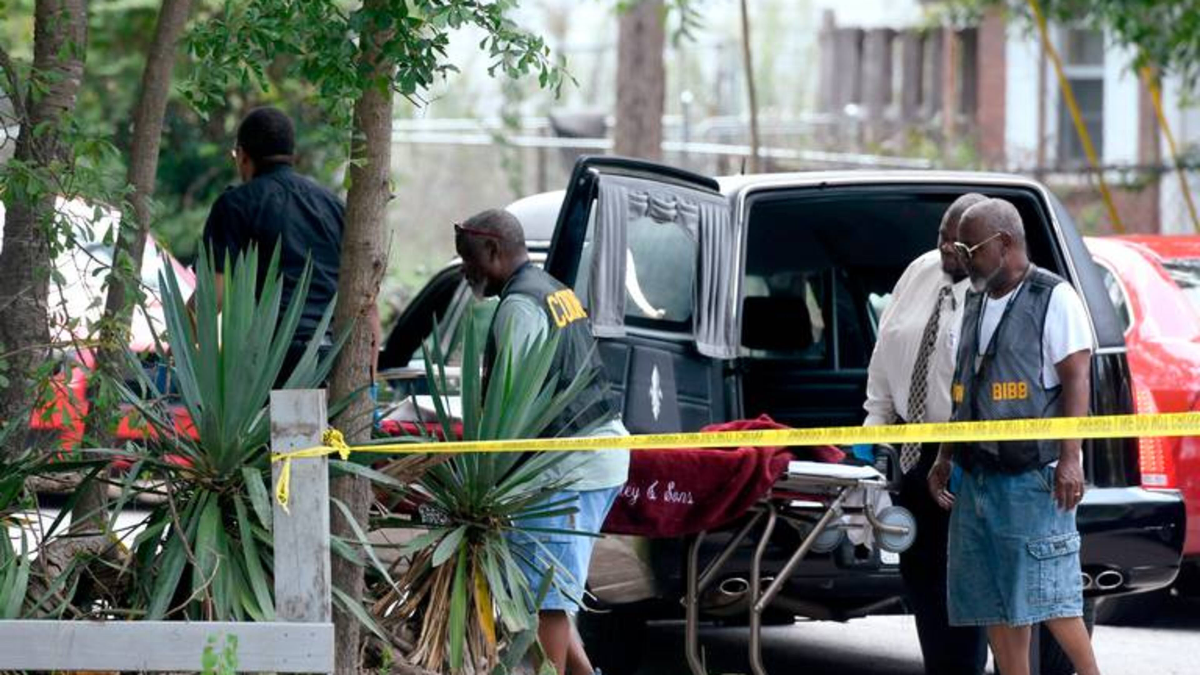 The woman's children, who are about 3 and 4 years old, alerted a maintenance man and a Macon Water Authority worker that something was wrong.