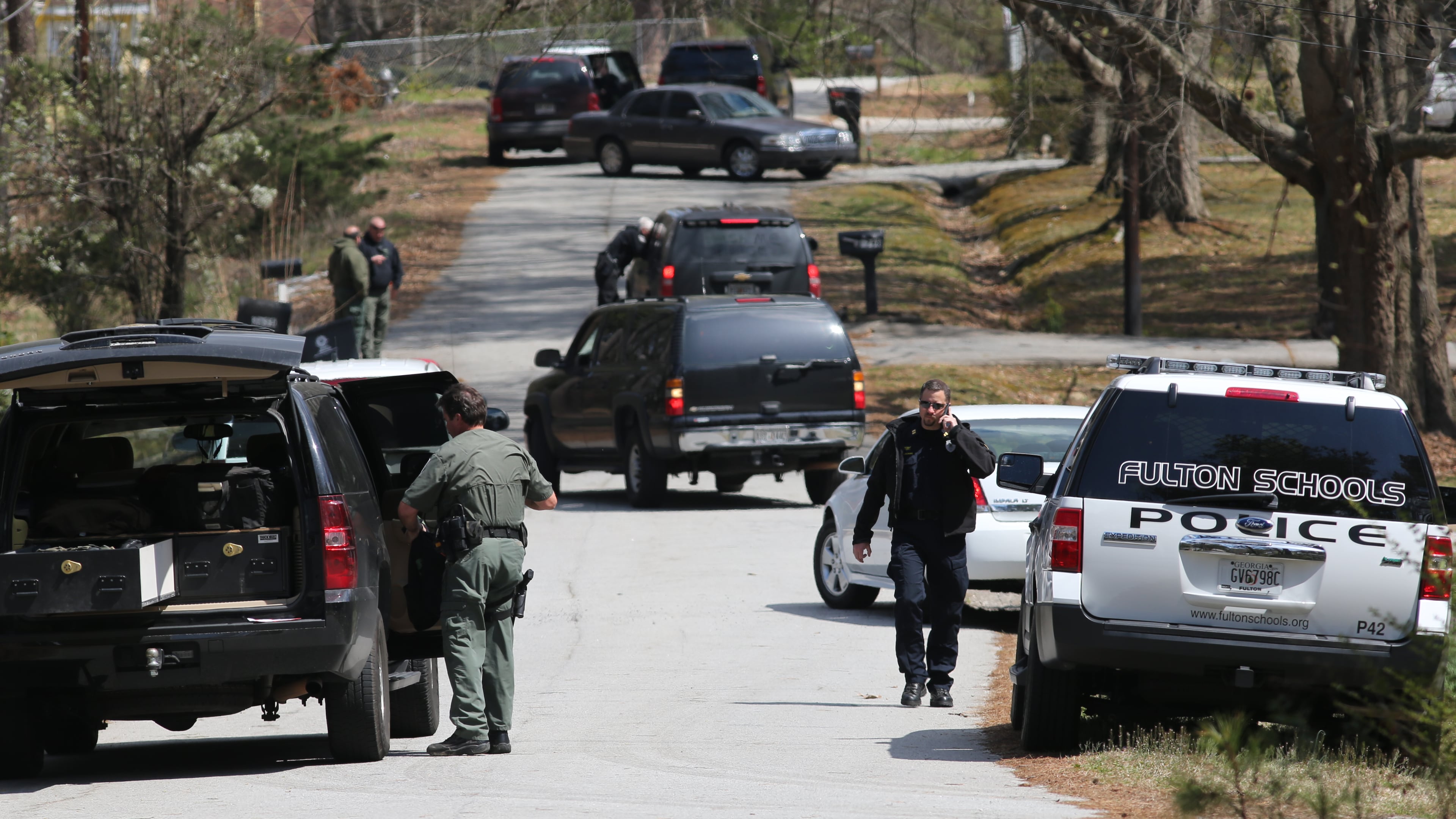 An argument between students led to shots being fired in a Banneker High School parking lot Tuesday afternoon, a school district spokeswoman said. Investigators believe between two and five people, possibly students, were involved in the altercation, which is being investigated by both Union City and school system police.