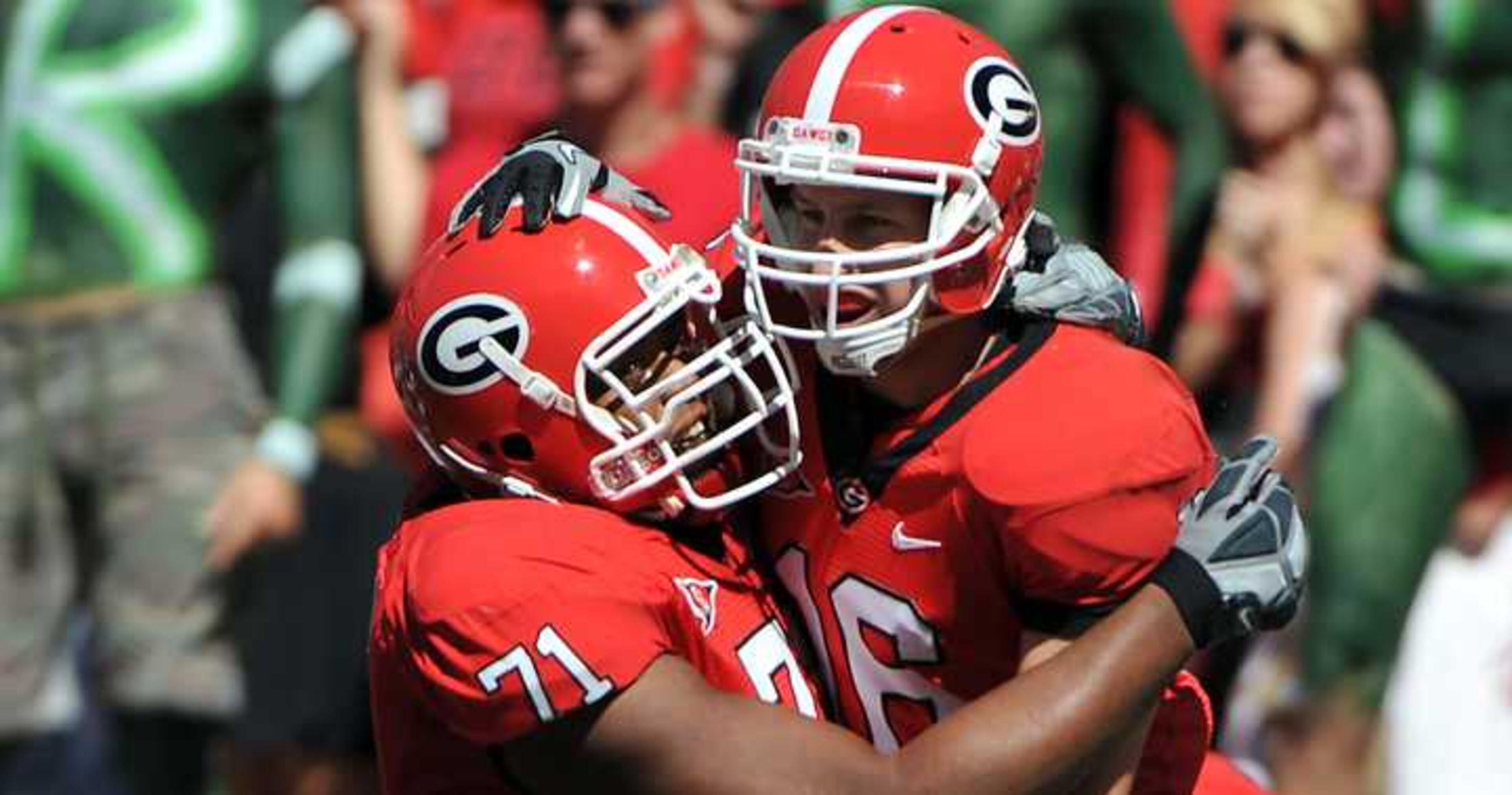 Kris Durham (right) is stuck in Italy during the coronavirus quarantine.