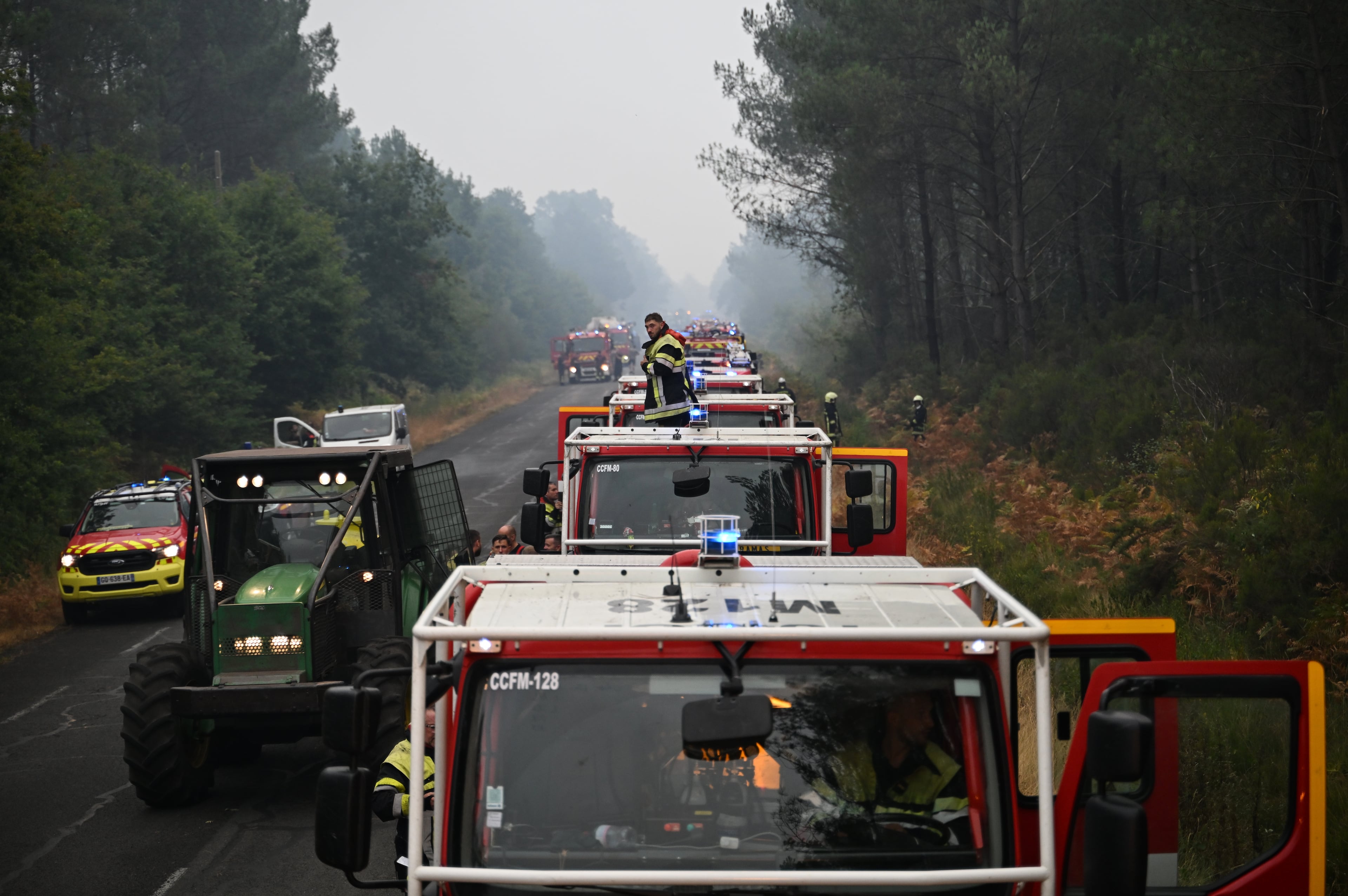 APTOPIX France Wildfires