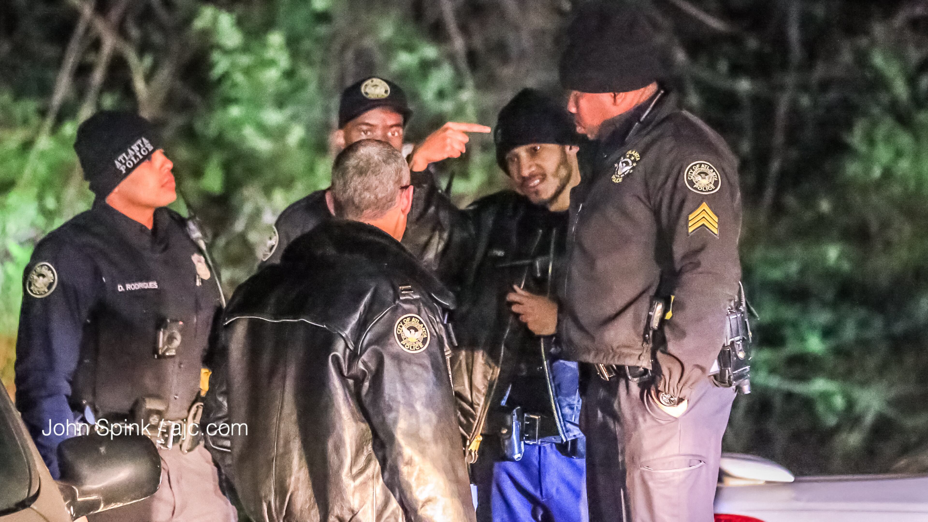 A shootout near Club Crucial in Bankhead early Tuesday injured a driver and left a car riddled with bullets, Atlanta police said.