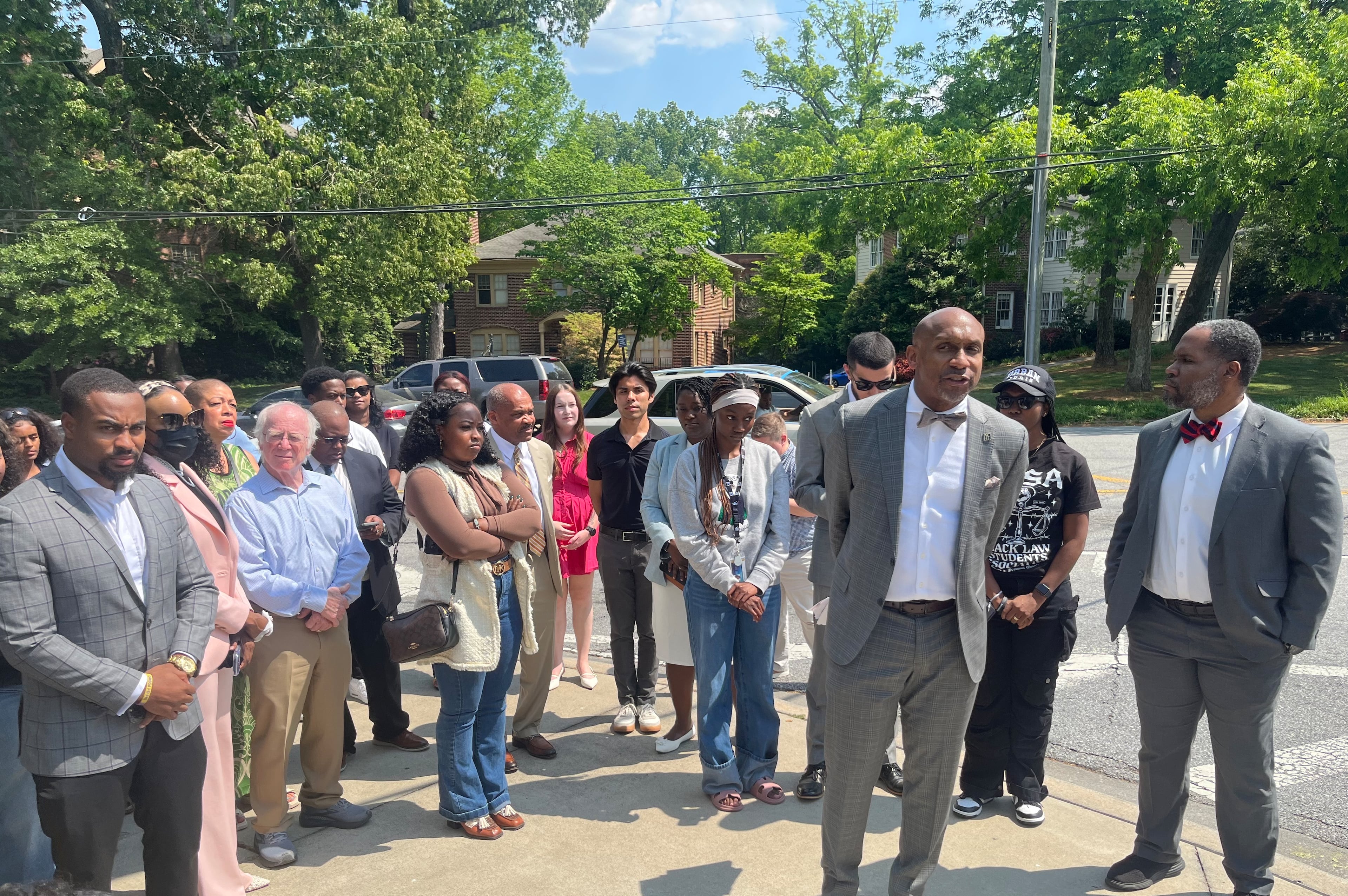 Emory Law School demonstration