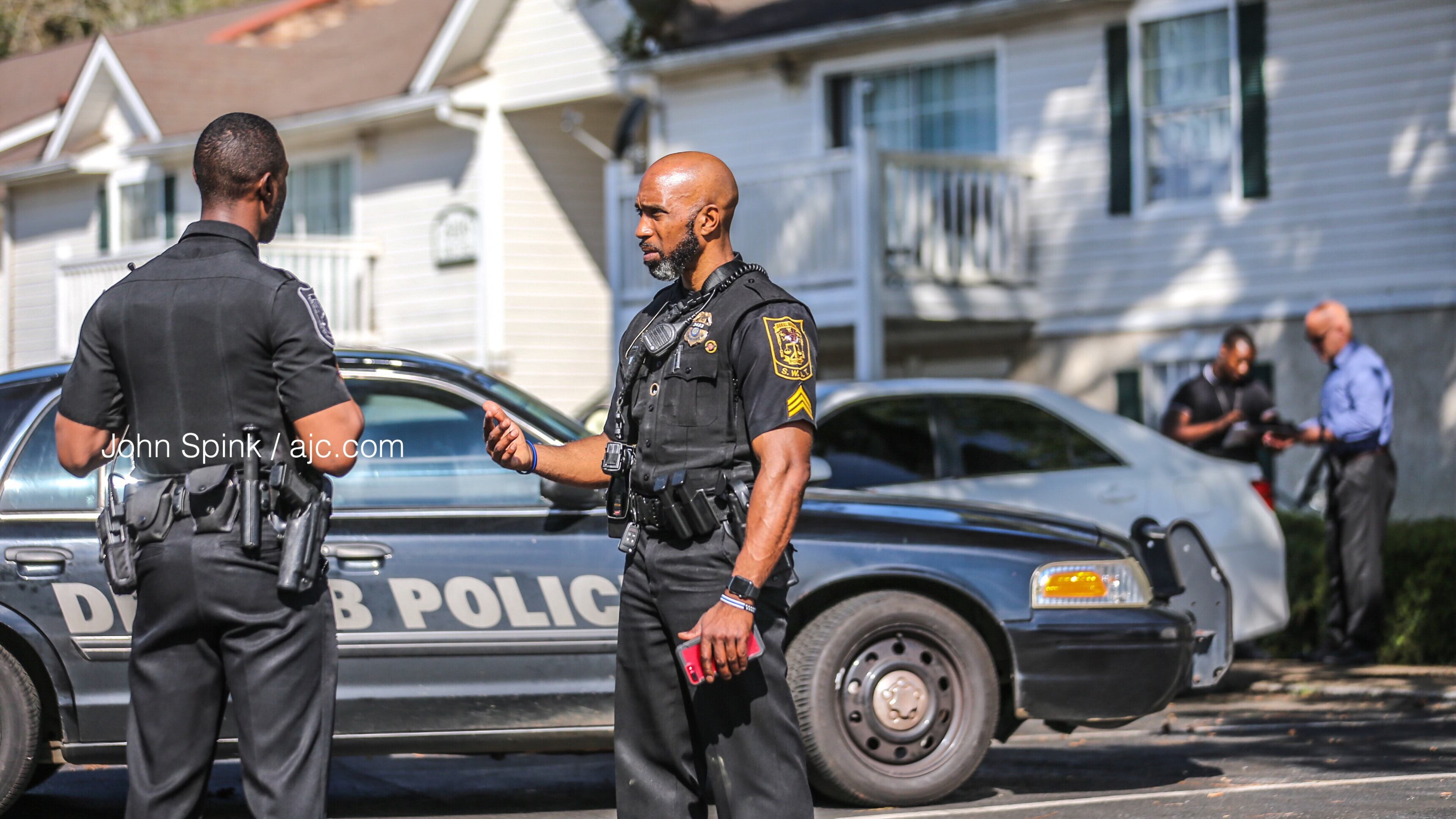 DeKalb County police are investigating a home invasion that occurred Thursday morning at the Thornberry Apartments near Decatur.