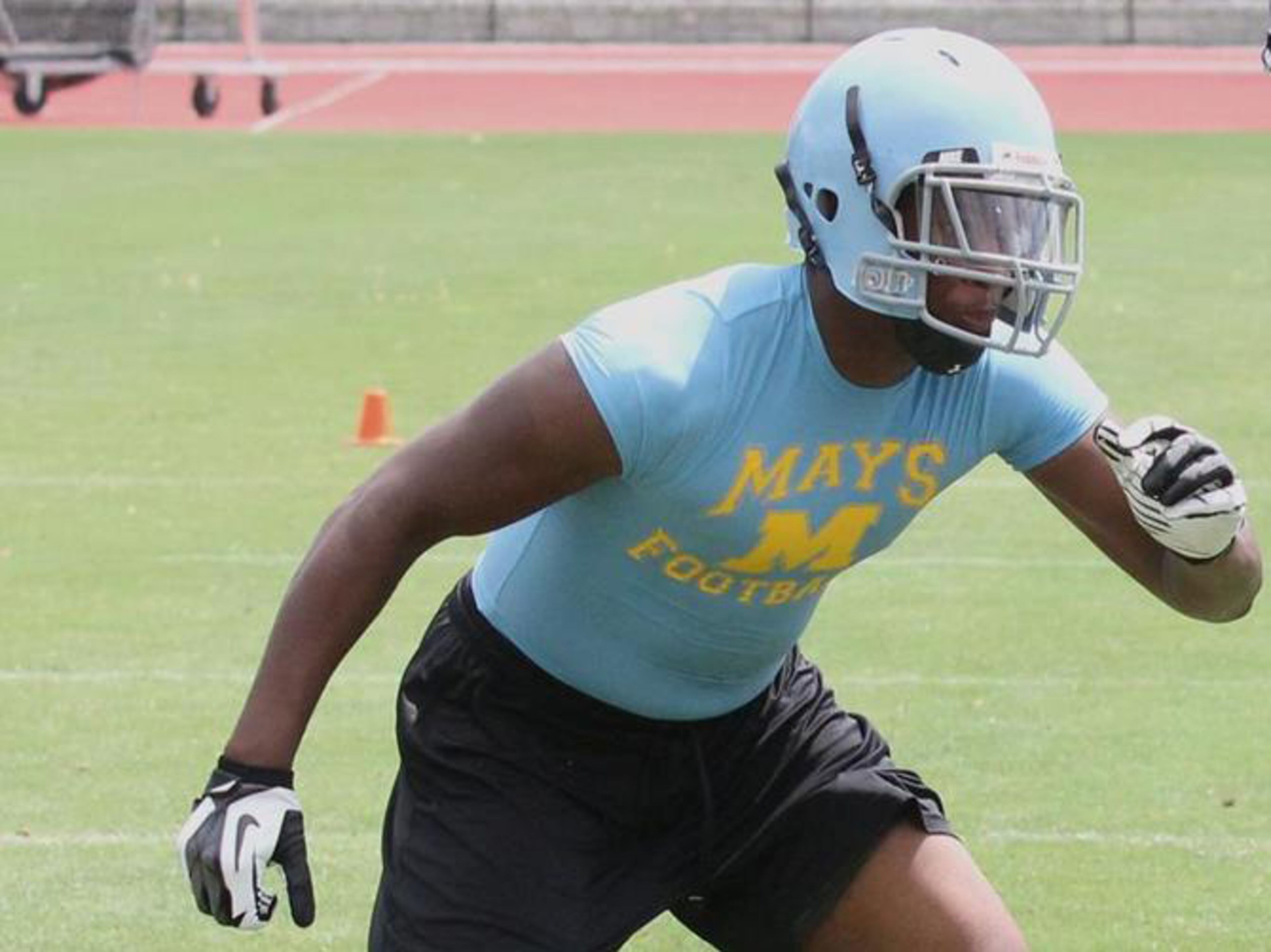 Natrez Patrick, 6-3, 220 pounds, defensive end, Mays