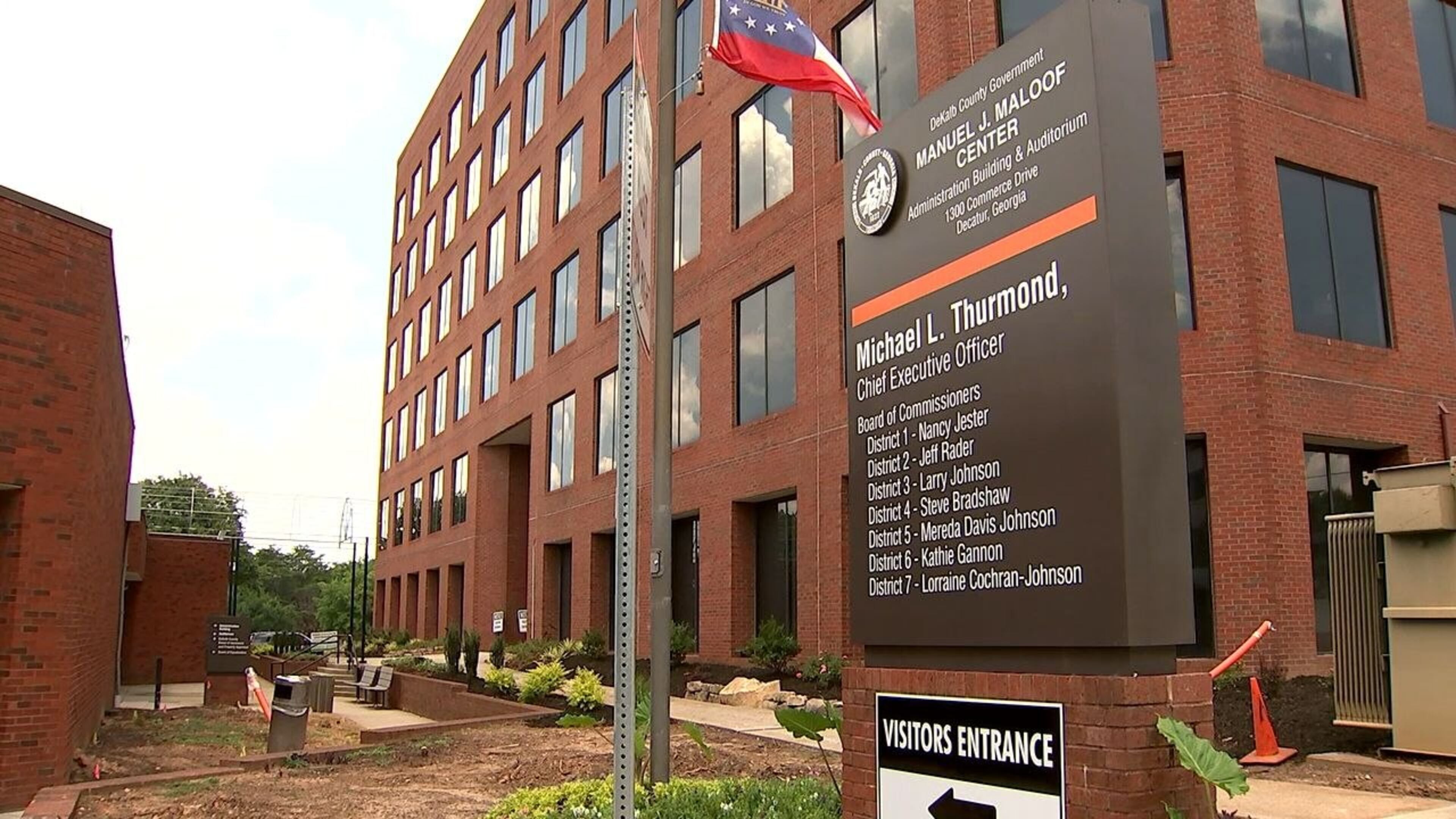 DeKalb CEO Michael Thurmond is defending his handling of an internal audit of the watershed department