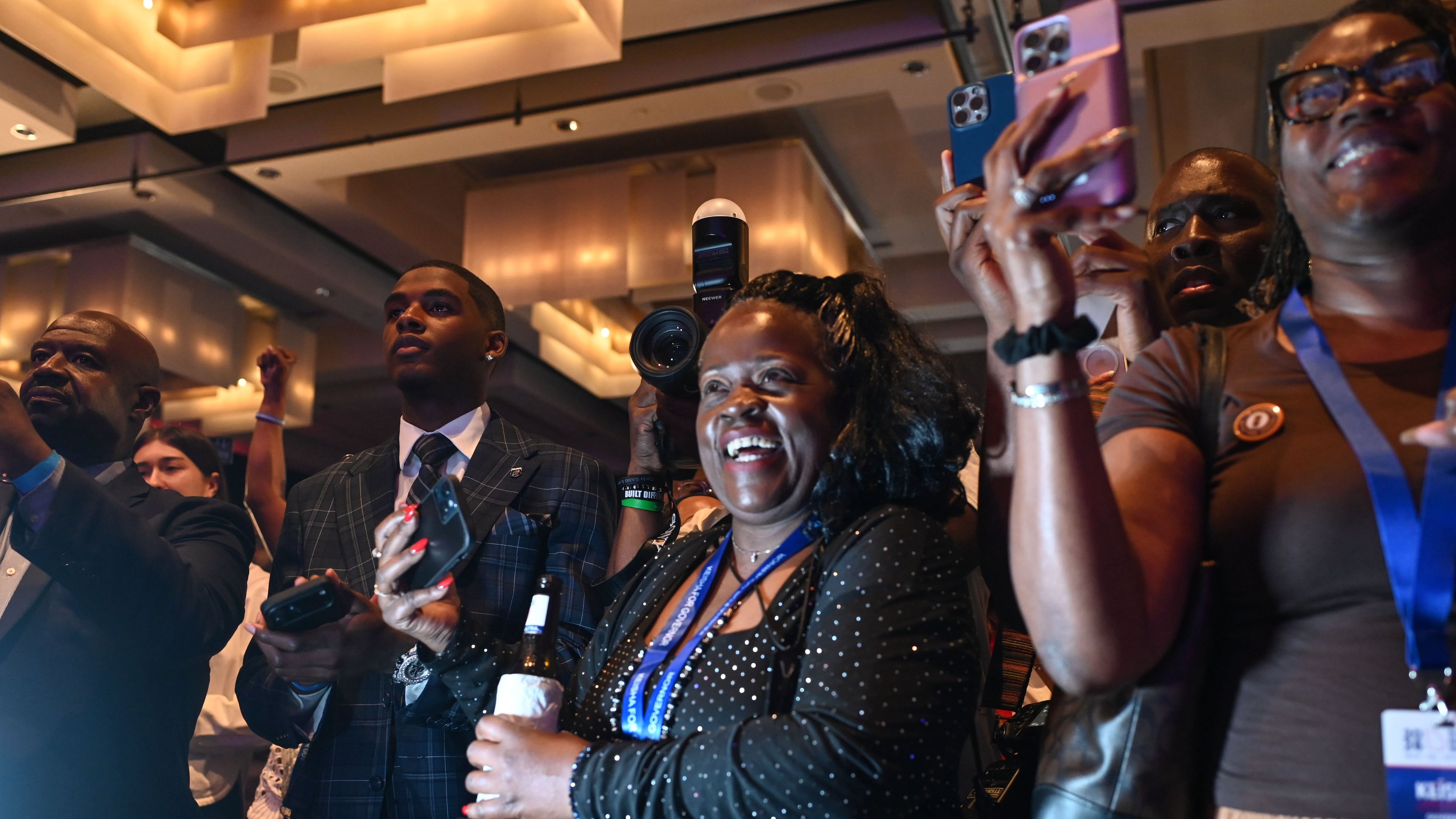 “It wasn’t even a wave,” a Democratic strategist said. “It was a Black woman tsunami in Fulton County. And no one was spared.” (Natrice Miller/AJC)