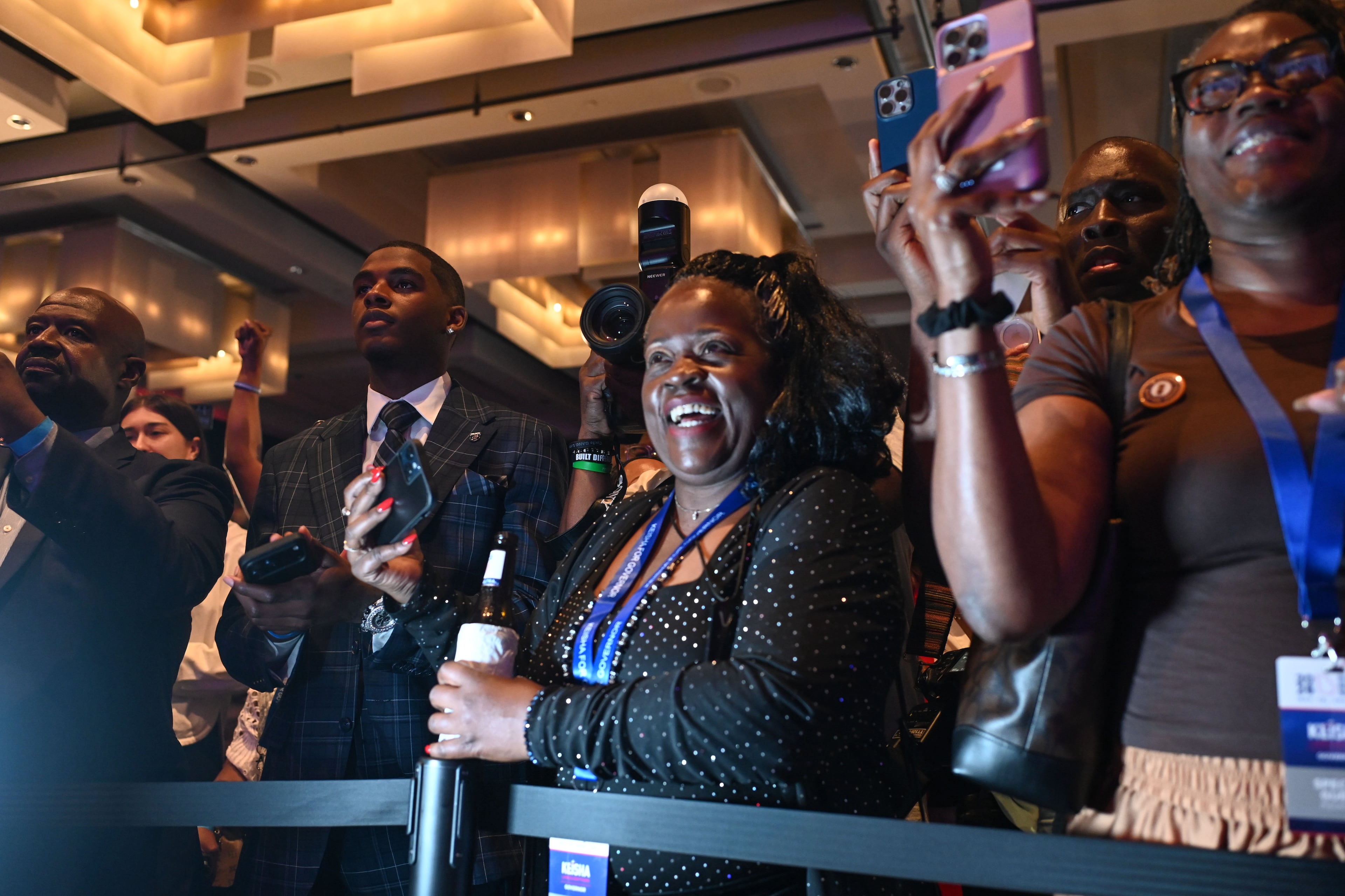 “It wasn’t even a wave,” a Democratic strategist said. “It was a Black woman tsunami in Fulton County. And no one was spared.” (Natrice Miller/AJC)