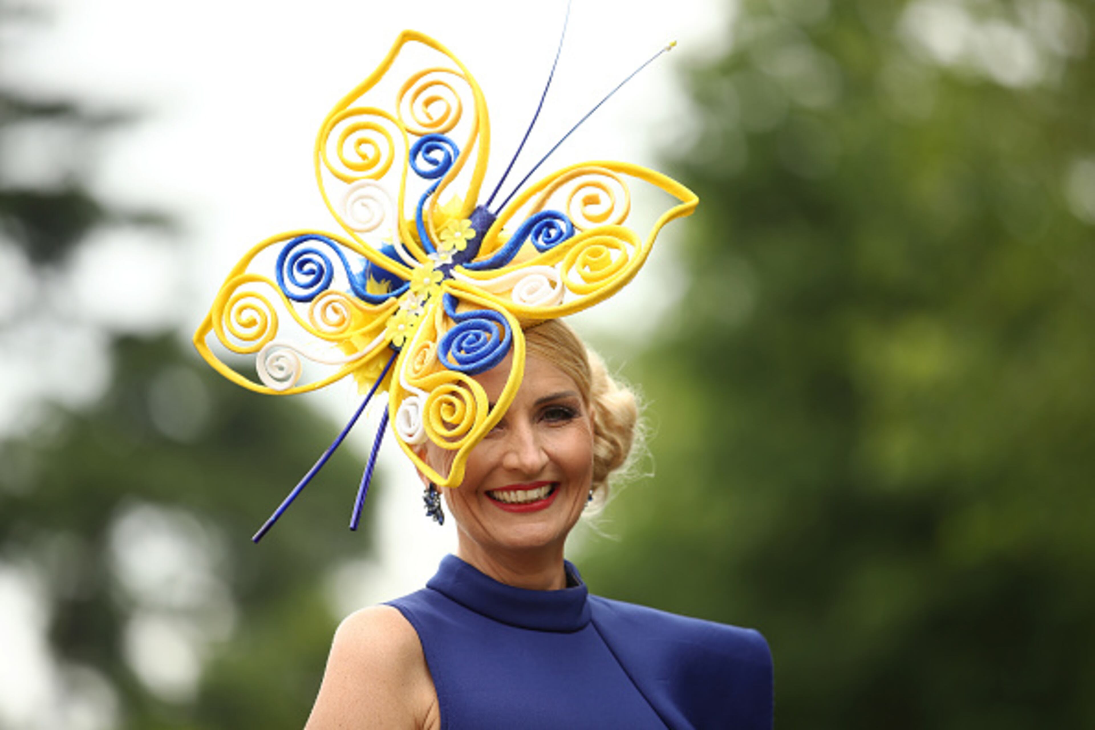 ASCOT, ENGLAND - JUNE 19: Racegoers attend day two of Royal Ascot at Ascot Racecourse on June 19, 2019 in Ascot, England. (Photo by Bryn Lennon/Getty Images for Ascot Racecourse)