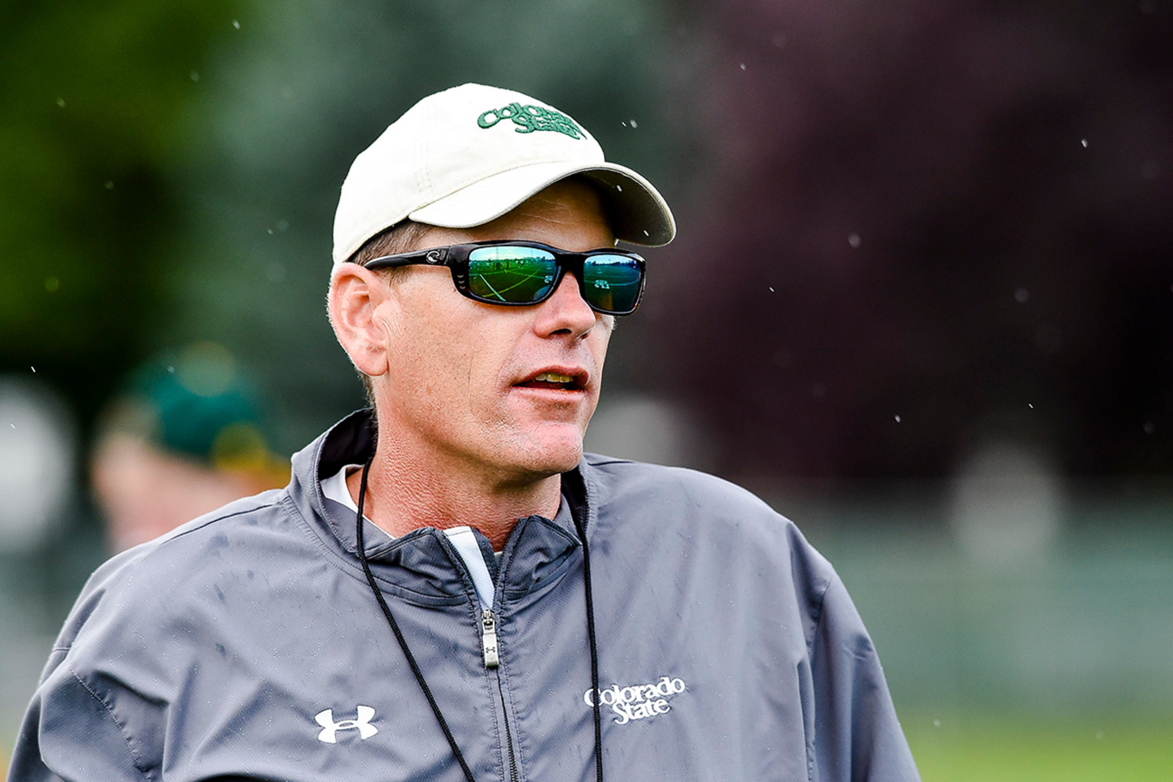 Colorado State's new head coach is Mike Bobo, the former UGA offensive coordinator. Bobo brought a few of his former UGA staff members with him to Colorado State.