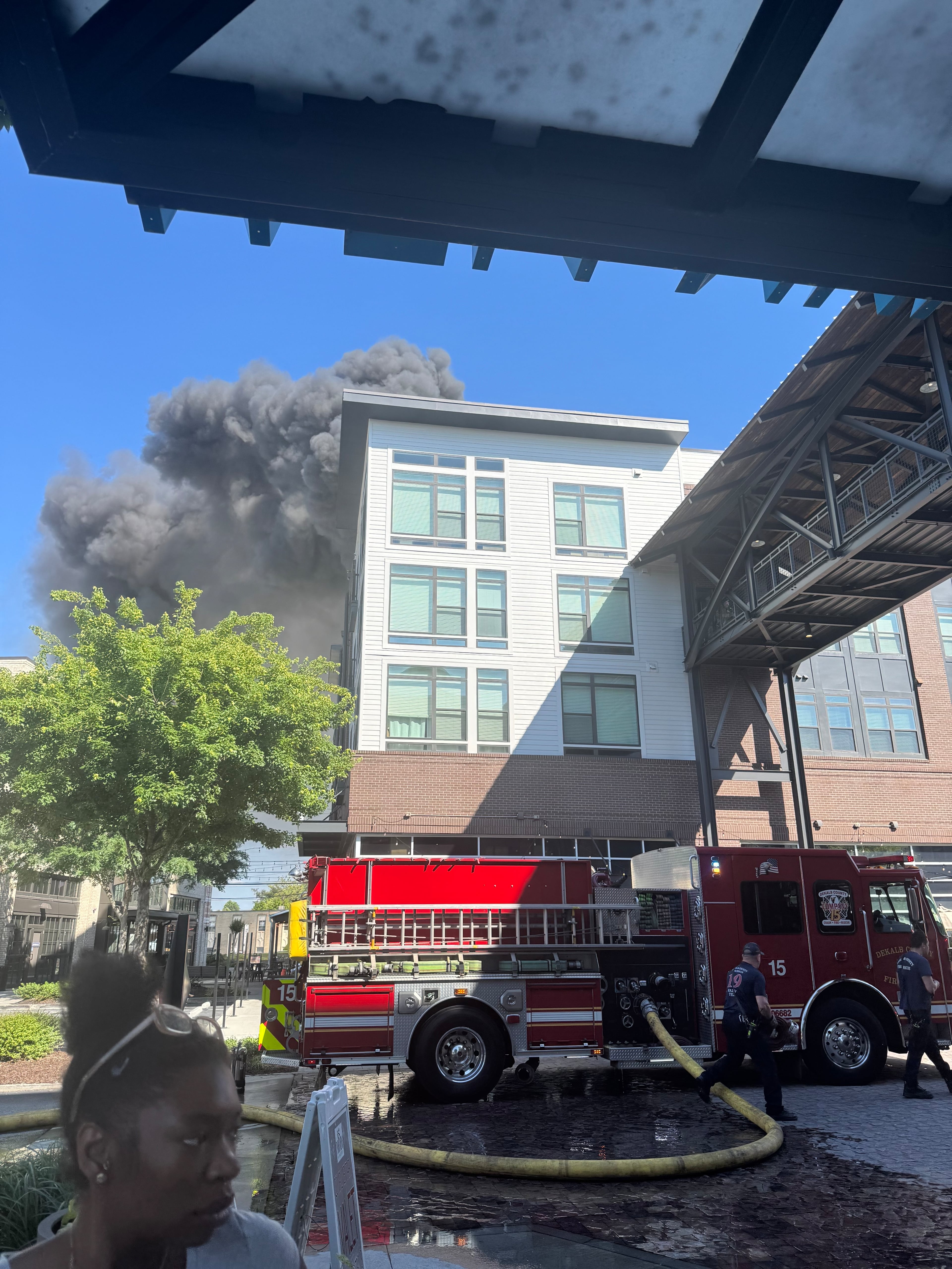 The Alden sustained smoke and water damage. Chef Jared Hucks said he lost a sourdough starter he'd had for 15 years. (Courtesy of Jared Hucks)