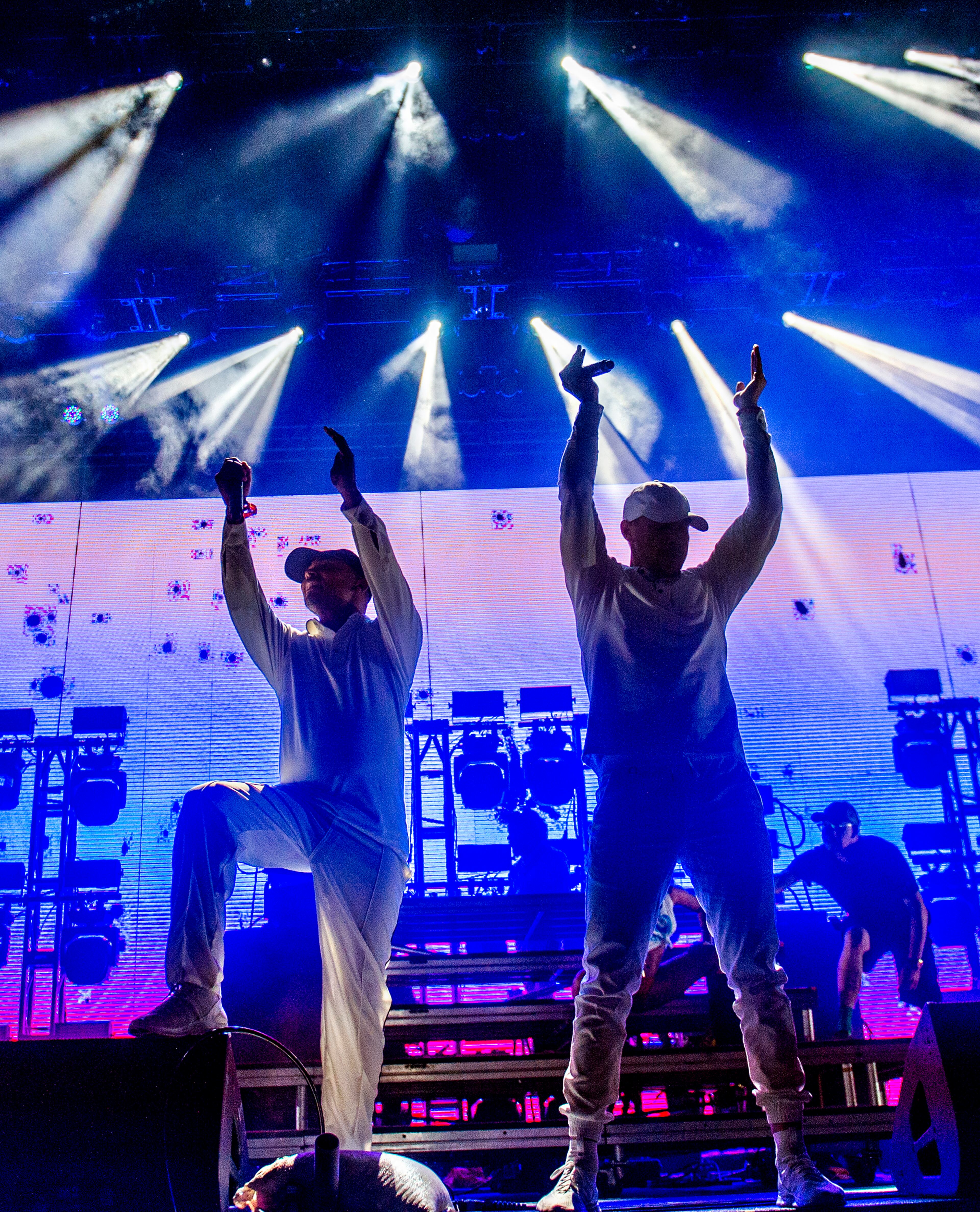 Major Lazer performs during the first night of the Shaky Beats Music Festival at Centennial Olympic Park in Atlanta on Friday, May 20, 2016. JONATHAN PHILLIPS / SPECIAL