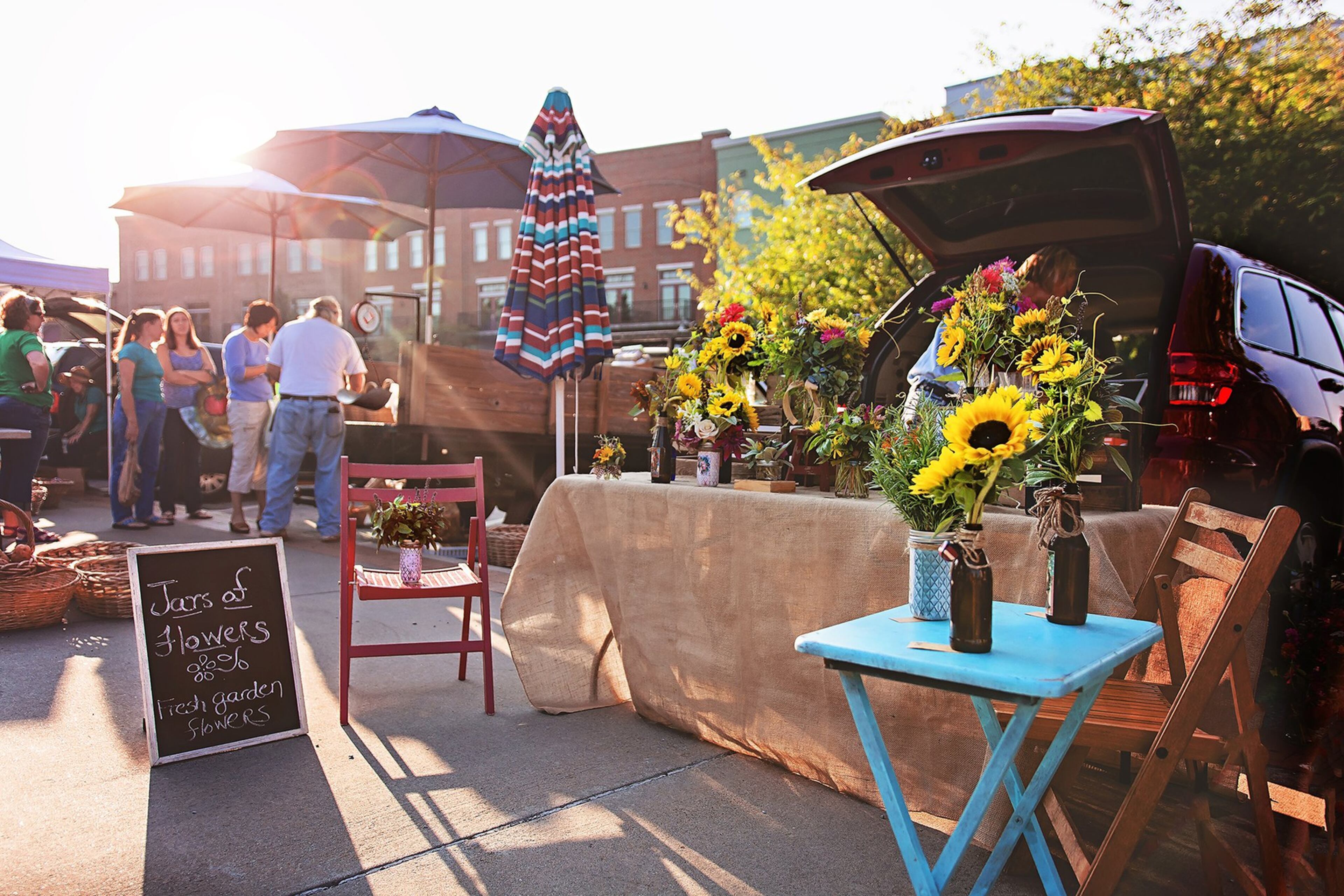 The Suwanee Farmers Market gathers in Town Center Park all year long with weekly markets May into October and monthly markets the rest of the year. CONTRIBUTED BY AMANDA MYERS