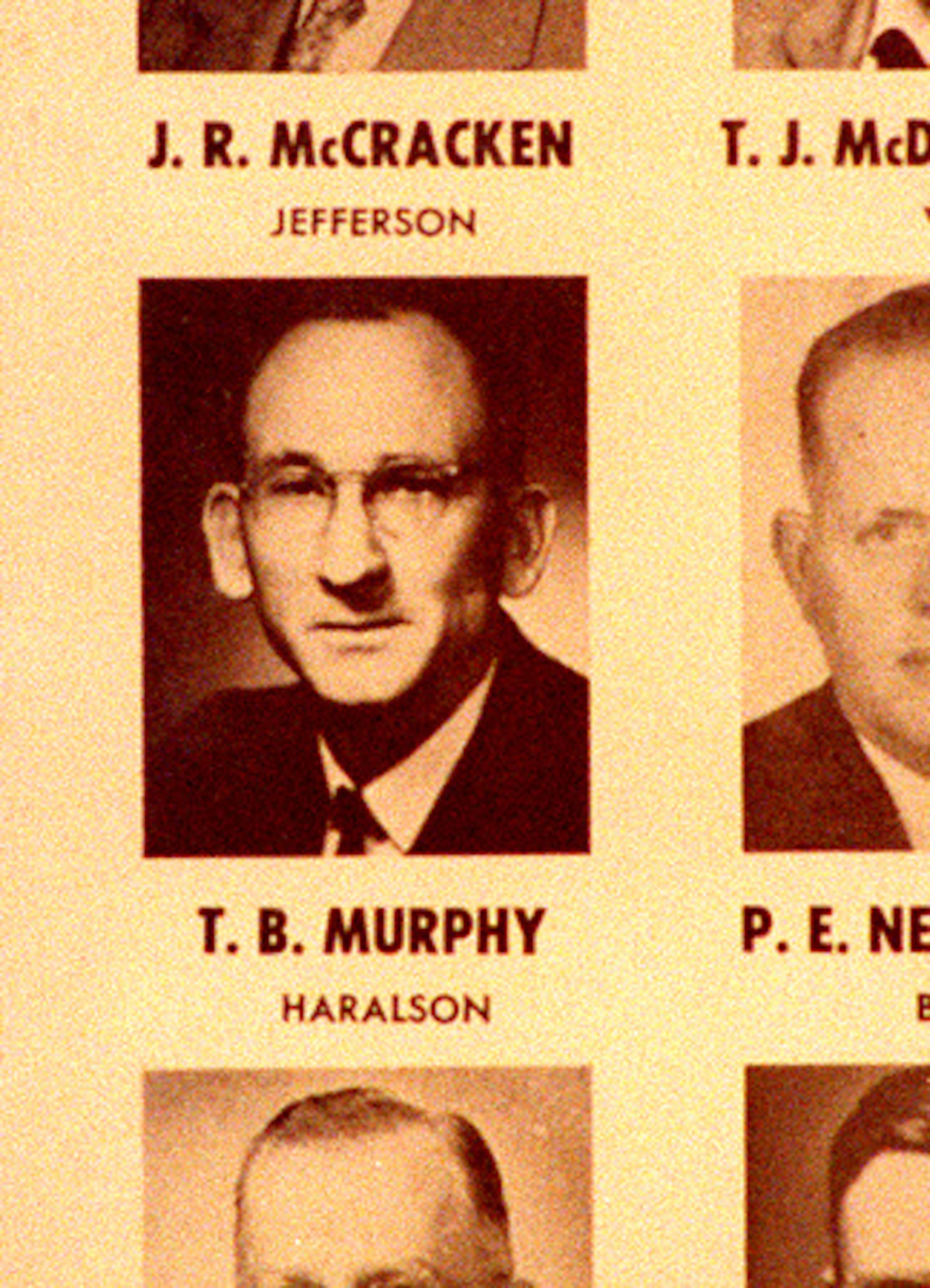 A Bremen native, Murphy attended North Georgia College in Dahlonega, entered the Navy during World War II and then attended law school at UGA. In 1960, Murphy took over his brother James' seat in the Legislature.