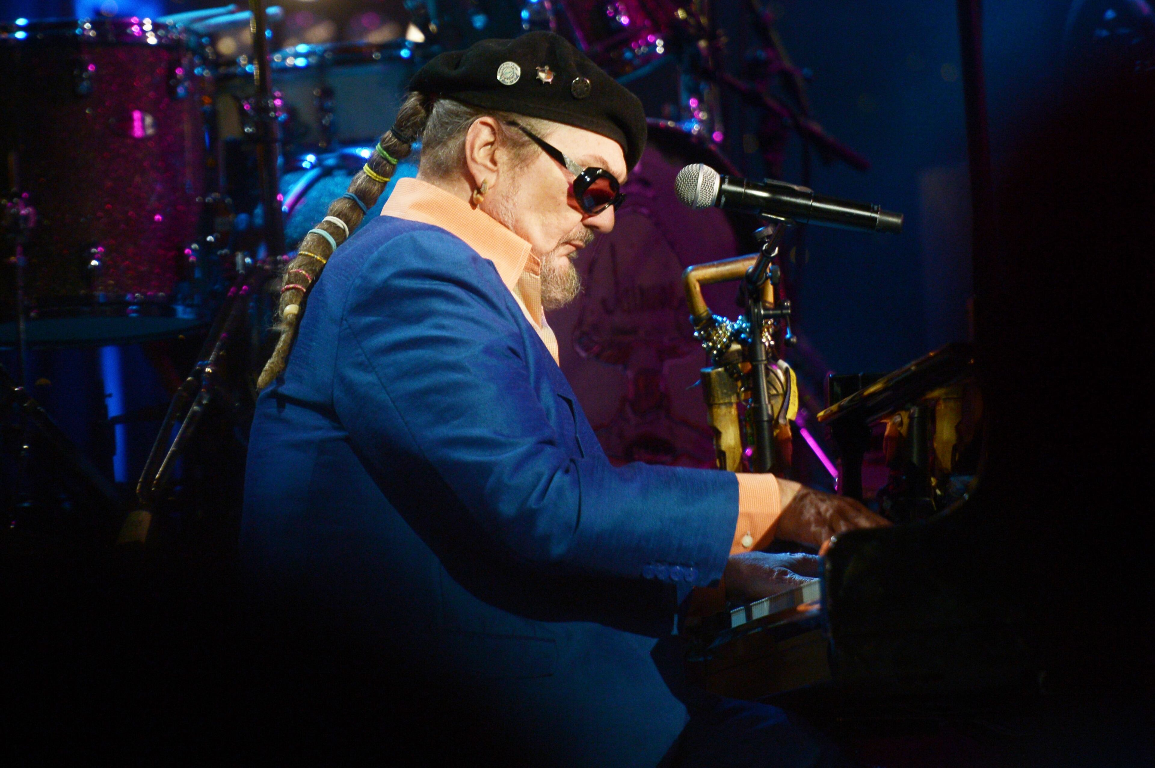 ATLANTA, GA - JANUARY 10: Dr. John performs during All My Friends: Celebrating the Songs & Voice of Gregg Allman at The Fox Theatre on January 10, 2014 in Atlanta, Georgia. (Photo by Michael Loccisano/Getty Images)